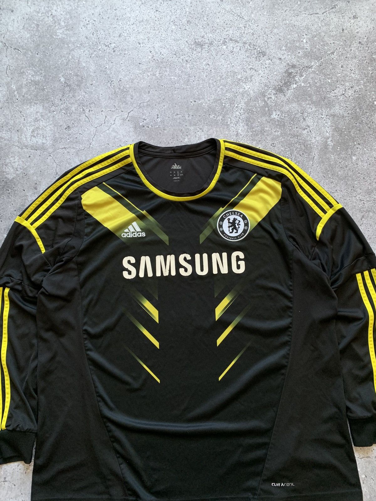 Adidas 🔥ADIDAS CHELSEA 2012/2013 THIRD LONG SLEEVE SOCCER JERSEY Size US XXL / EU 58 / 5 - 2 Thumbnail