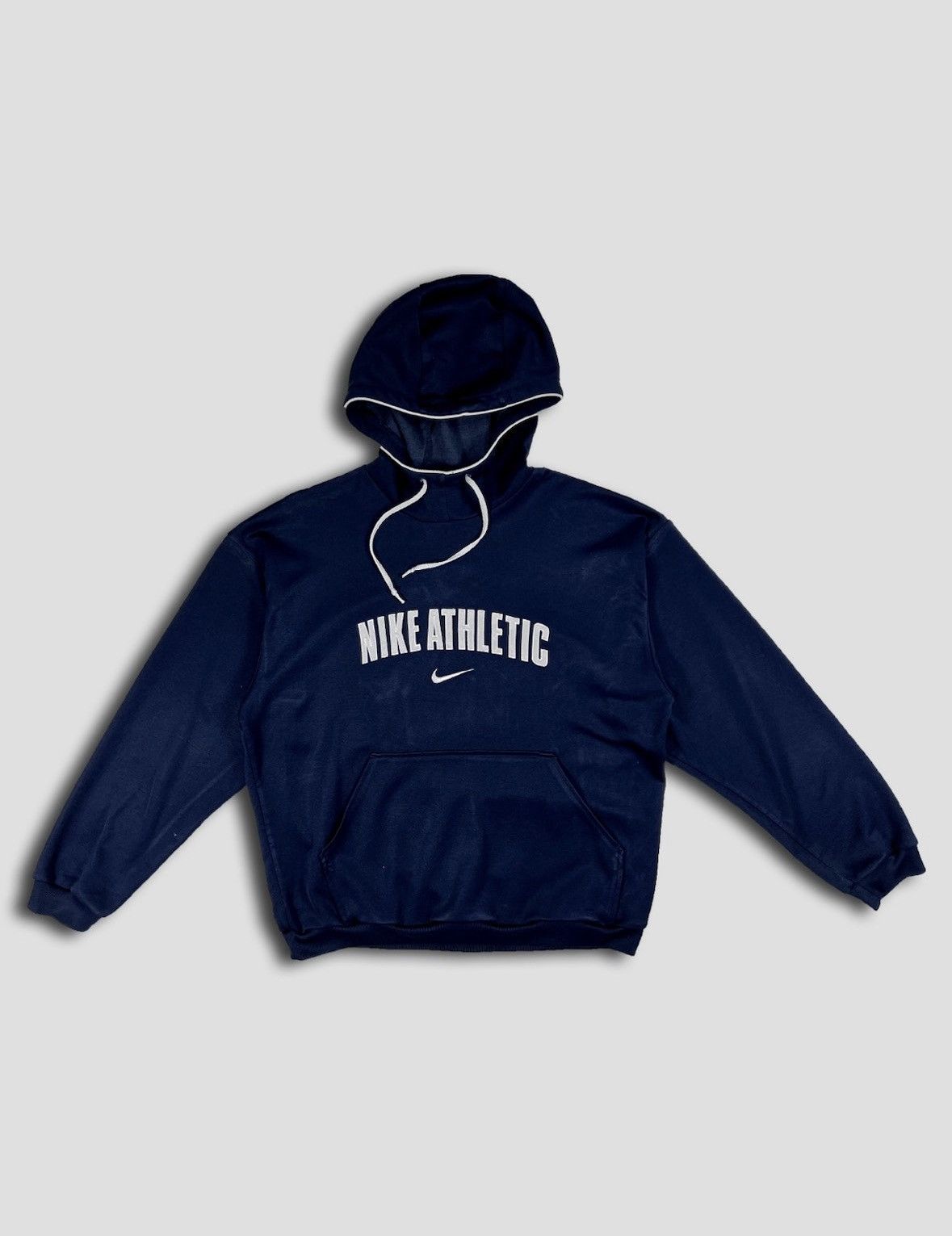 Nike Vintage 90s Big Logo Swoosh Hoodie Rare