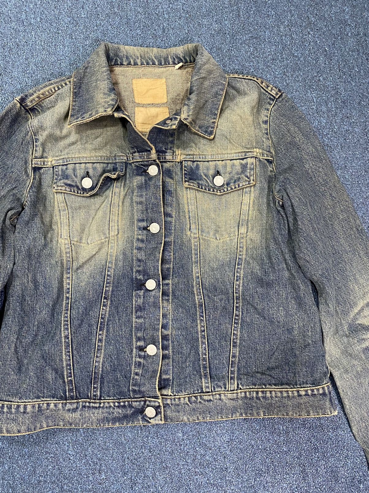 Helmut Lang AW 1998 Helmut Lang Denim Jacket Size L / US 10 / IT 46 - 3 Thumbnail