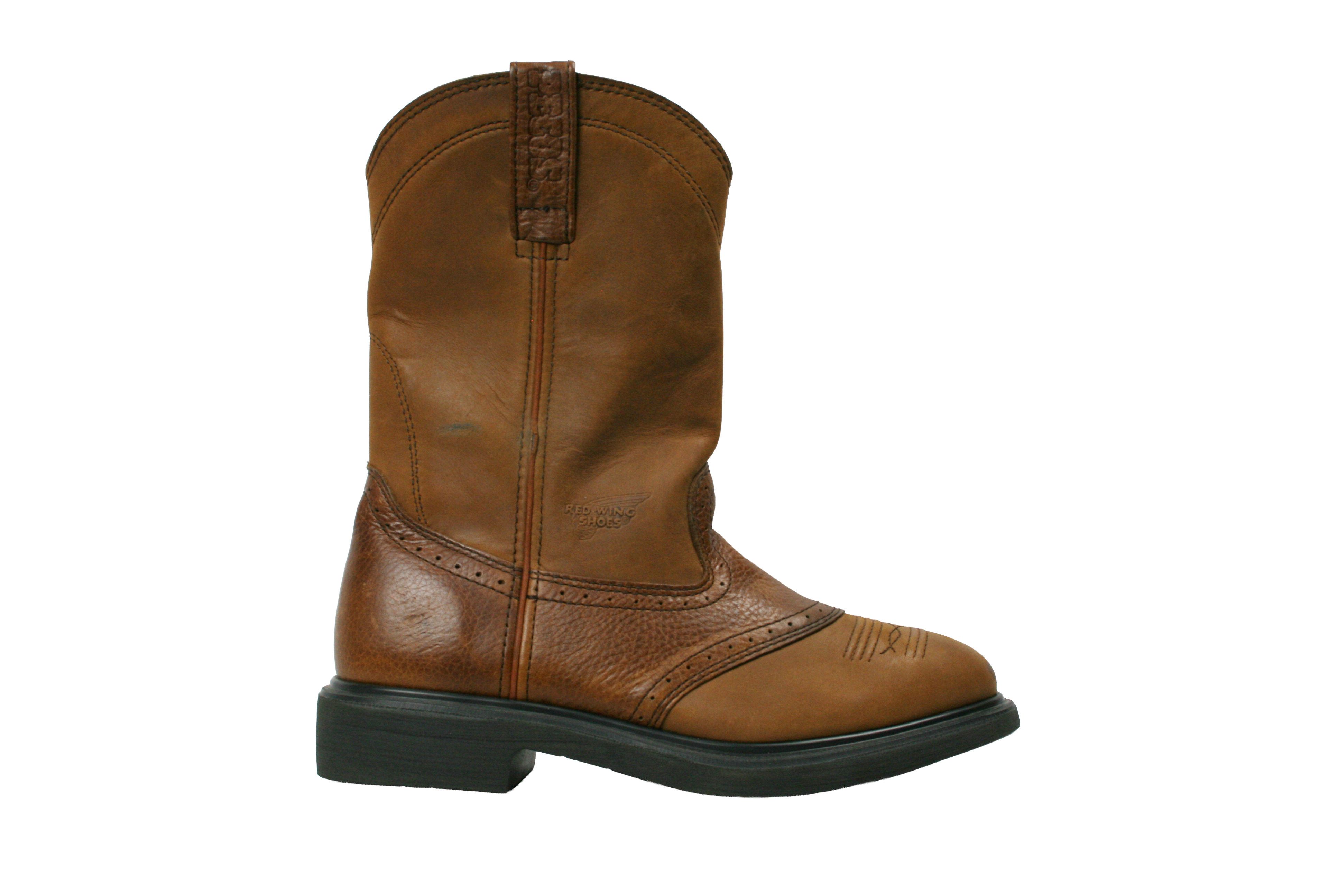Red Wing 00S Pecos 1137 Western Cowboy Boots Made in USA Vintage Size US 8 / EU 41 - 2 Thumbnail