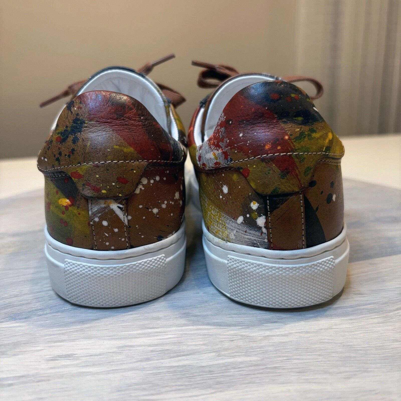 Dooney & Bourke Dooney & Bourke Florentine Dipinta Leather Sneakers Size 7 Size US 7 / IT 37 - 8 Thumbnail
