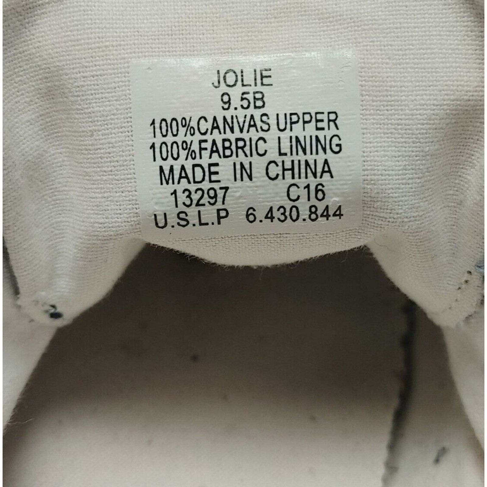 Ralph Lauren Lauren Women's Navy Blue Low Top Canvas Sneakers 9.5 Size US 9.5 / IT 39.5 - 7 Thumbnail