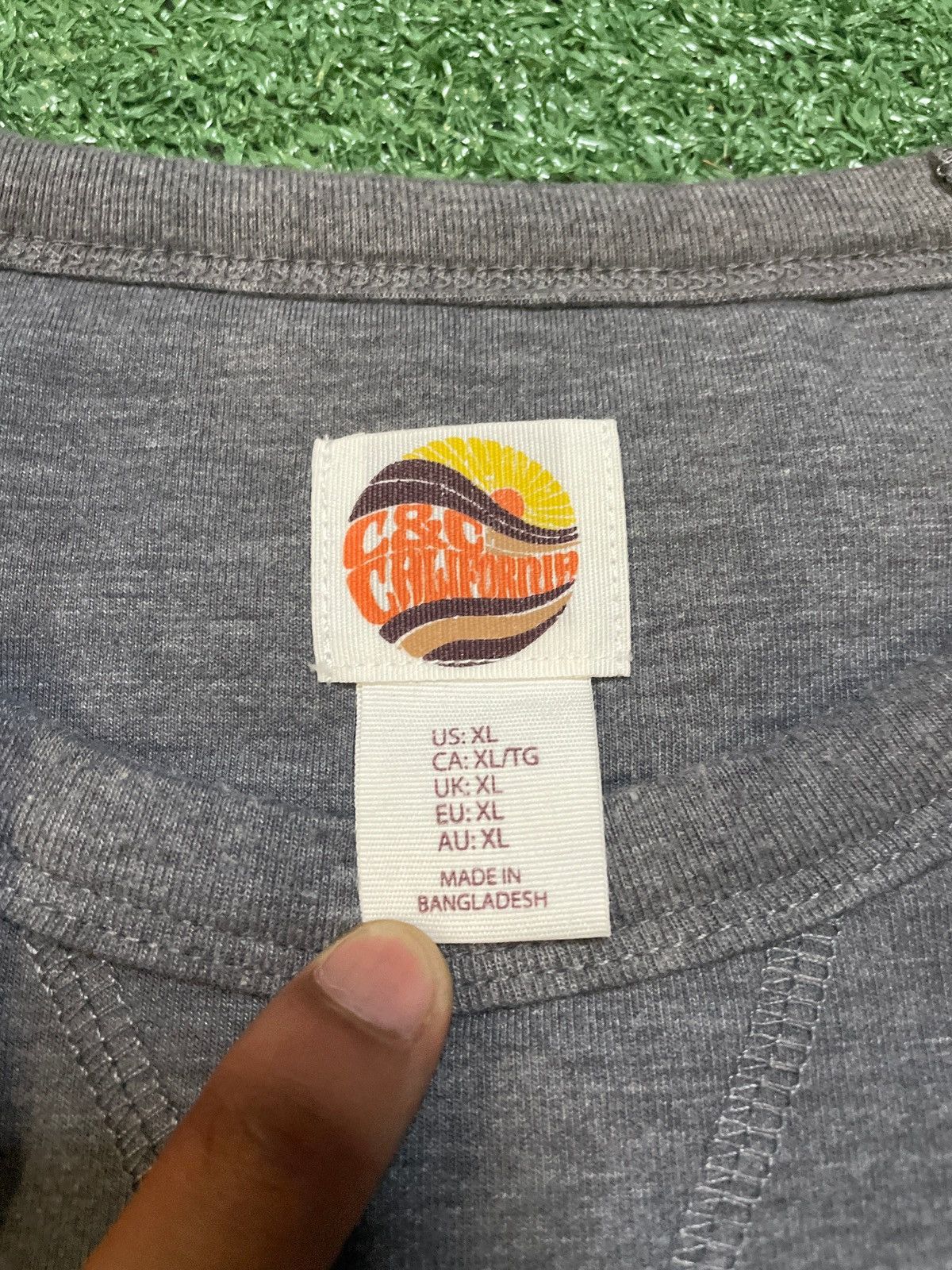 Other C&C California grey Crewneck Size US XL / EU 56 / 4 - 3 Thumbnail
