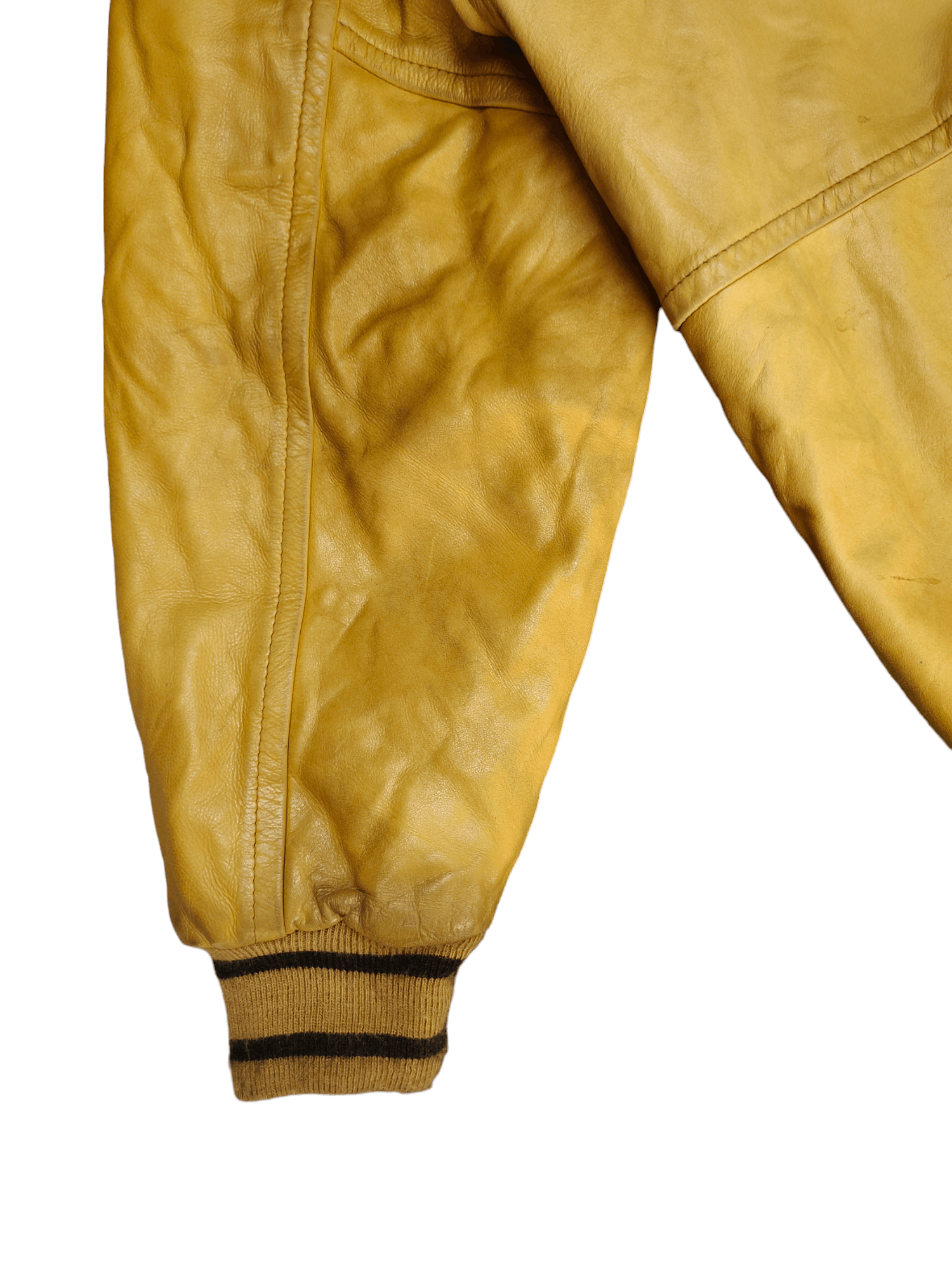 Karl Kani 1980s The Art Of Karl Kani Embroidered Baggy Leather Jacket Size US XXL / EU 58 / 5 - 7 Thumbnail
