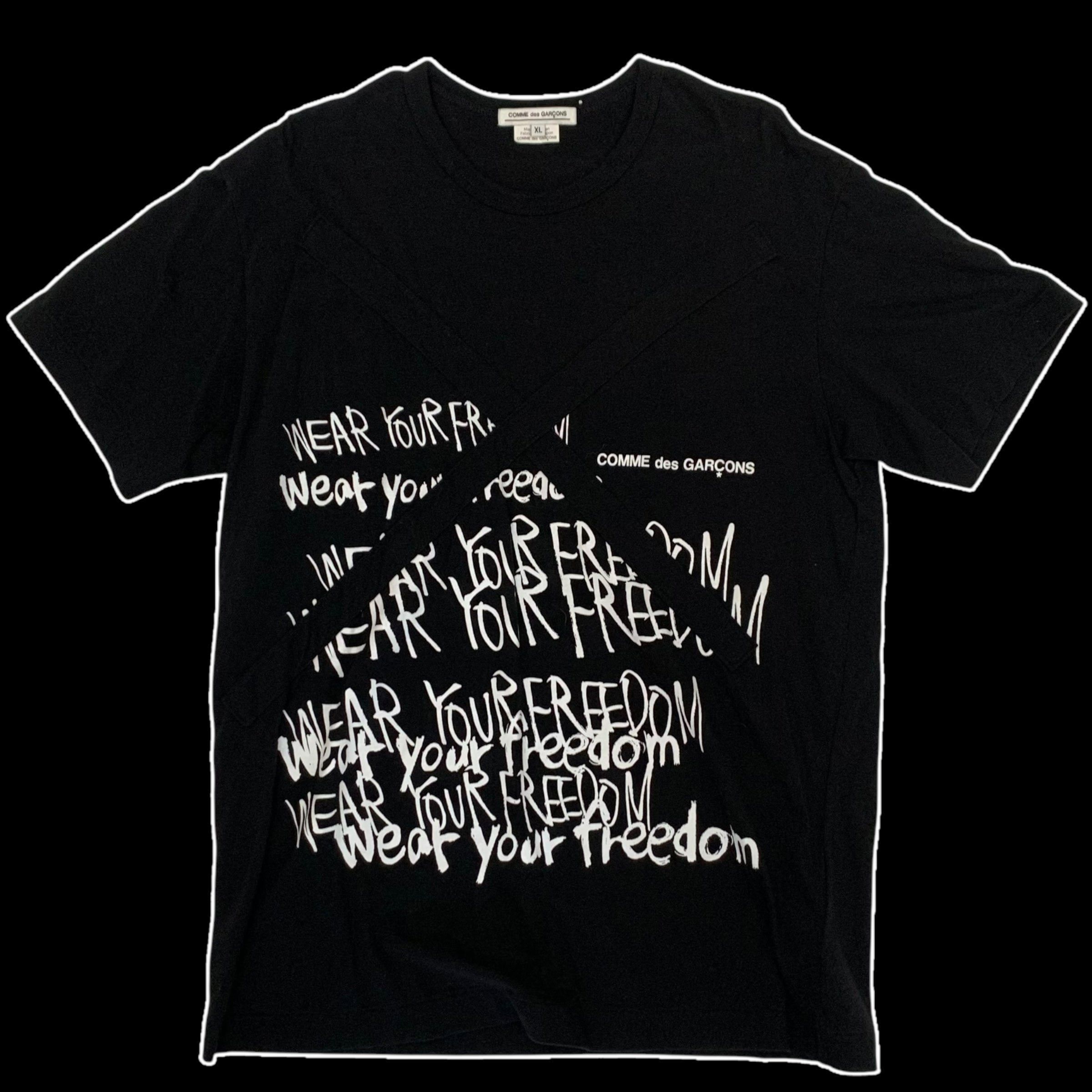 Comme Des Garcons Wear Your Freedom | Grailed