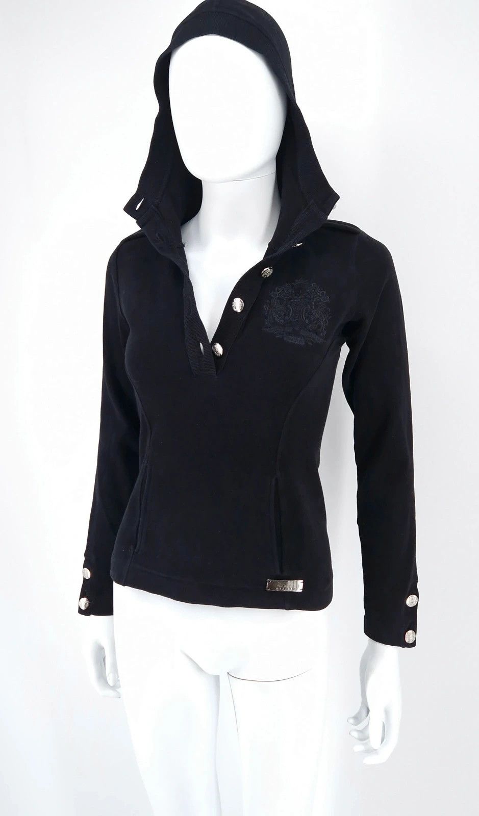 Celine Céline Fitted Military Hoodie Size S / US 4 / IT 40 - 7 Thumbnail