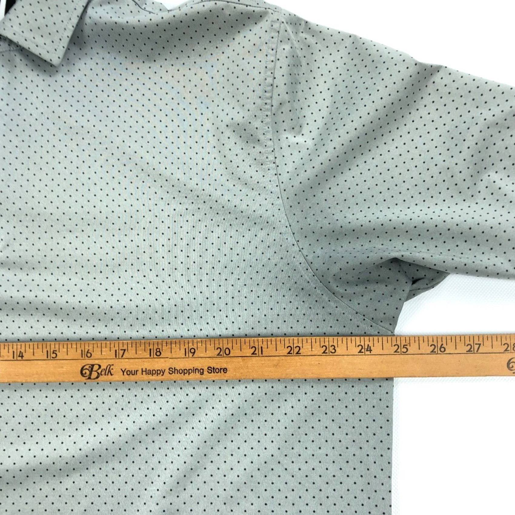 Footjoy FootJoy Polo Shirt Men L Gray Sports Golf Short Sleeve Collared Button Up UV Moisture Wicking Stretch Polo Size US L / EU 52-54 / 3 - 7 Thumbnail