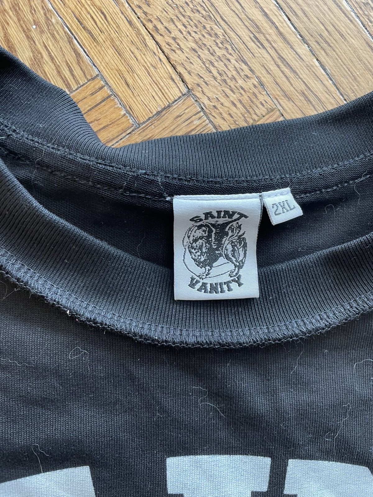 Saint Vanity Saint Vanity Black Tee Size US XXL / EU 58 / 5 - 3 Thumbnail