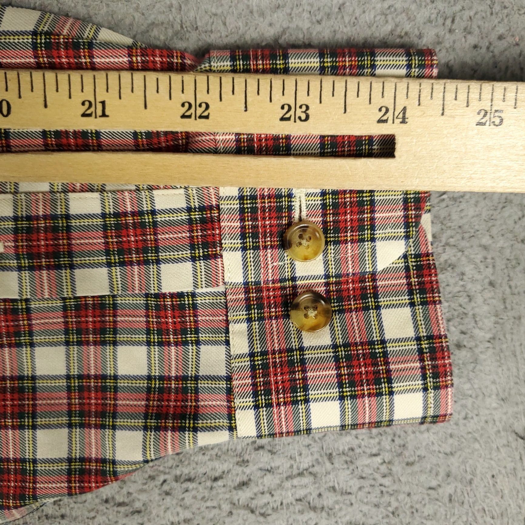 Brooks Brothers Brooks Brothers Shirt Mens M Red Plaid Button-Up Long Sleeve Size US M / EU 48-50 / 2 - 6 Thumbnail