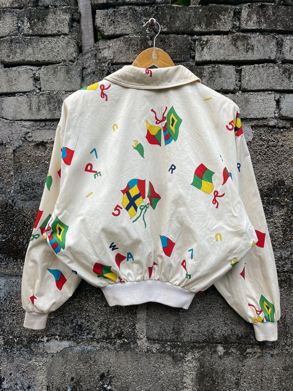 Japanese Brand Vintage Apuweiser All Over Print Jacket Bomber Style Size US M / EU 48-50 / 2 - 2 Thumbnail