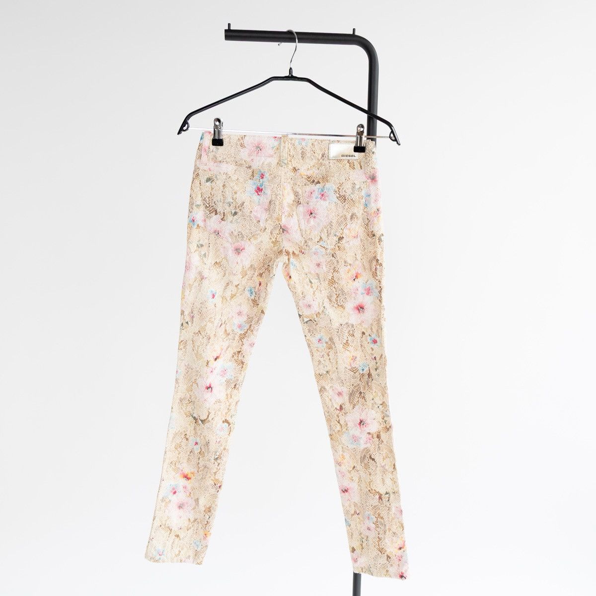 Diesel Diesel Grupeen J Floral Jeans Super Slim Skinny Multicolor Size 27" / US 4 / IT 40 - 2 Thumbnail