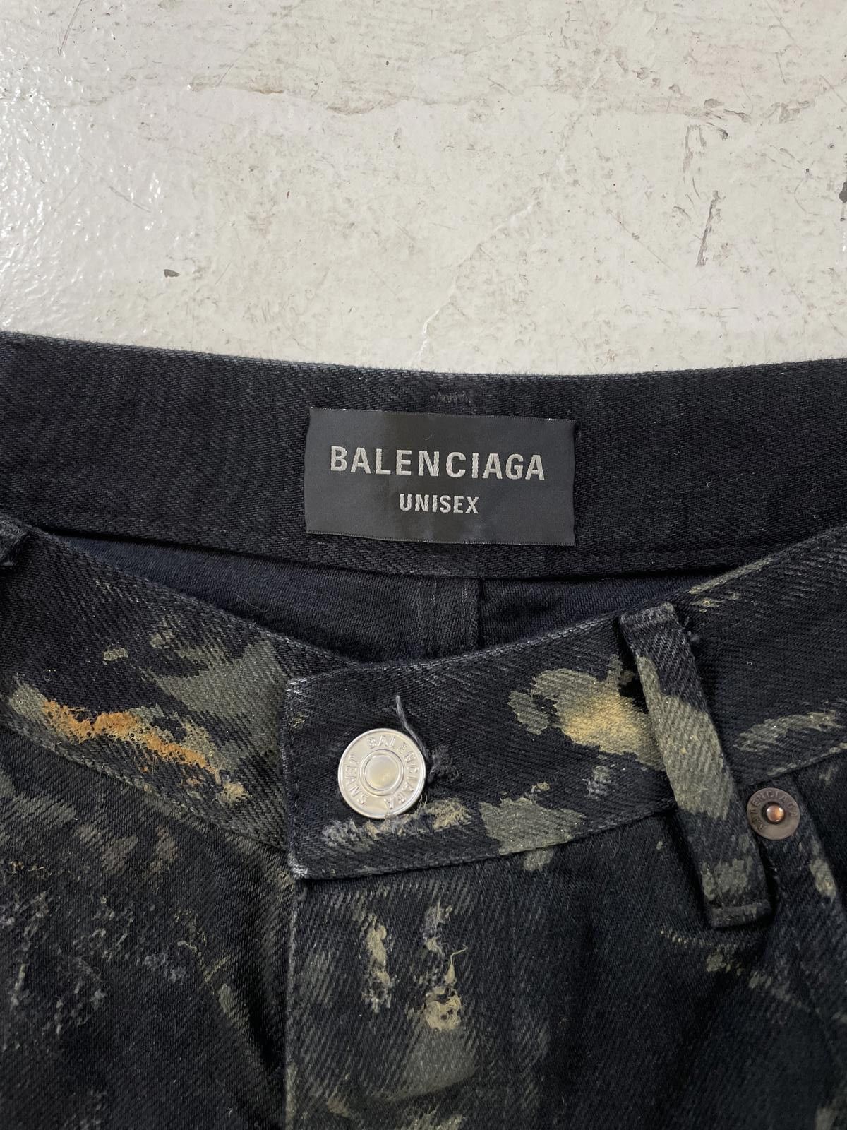 Balenciaga Balenciaga ss23 mud distressed denim Size US 32 / EU 48 - 4 Thumbnail