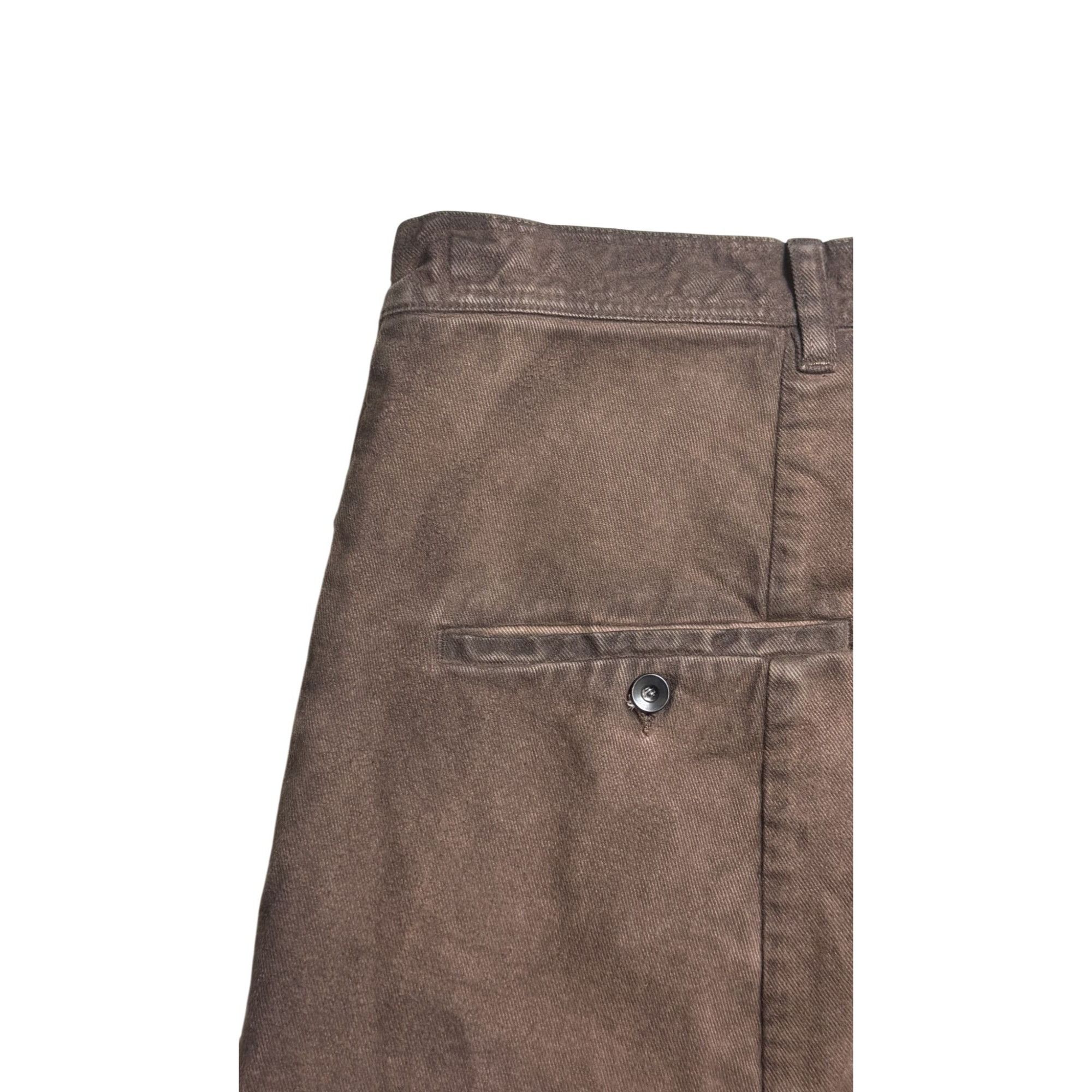 Rick Owens Drkshdw ♚ Rick Owens 2006 -2008 DRKSHDW Drop Crotch Denim Pants ♚ Size US 36 / EU 52 - 8 Thumbnail