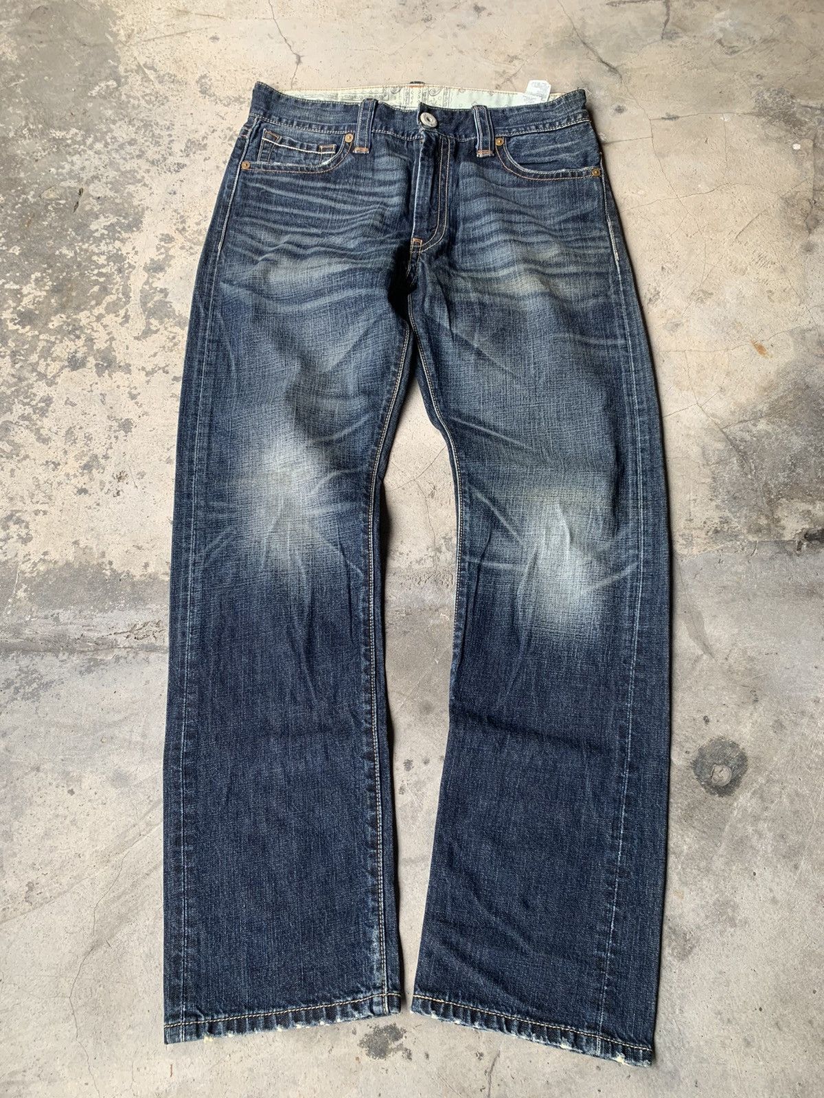 Levi's Levis 505 painters pair & nice faded. Size US 33 - 1 Thumbnail