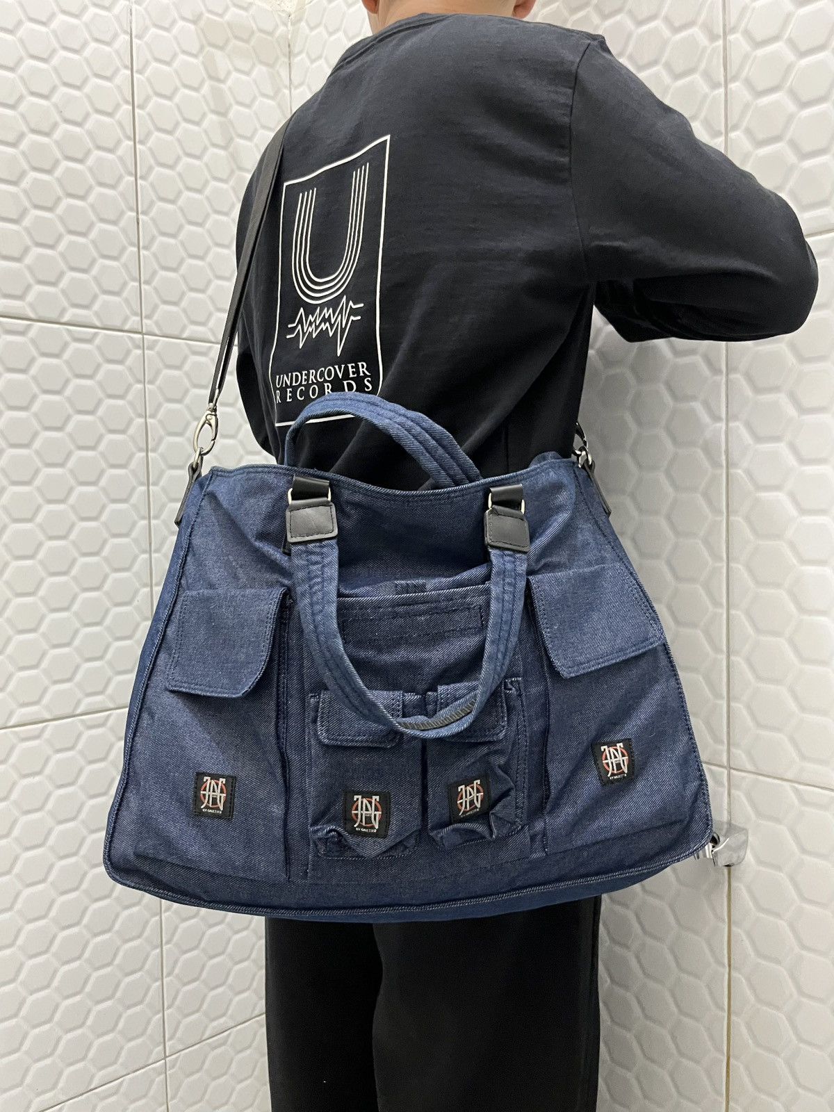 Jean Paul Gaultier Vintage Jean Paul Gaultier Multi Pocket Sling