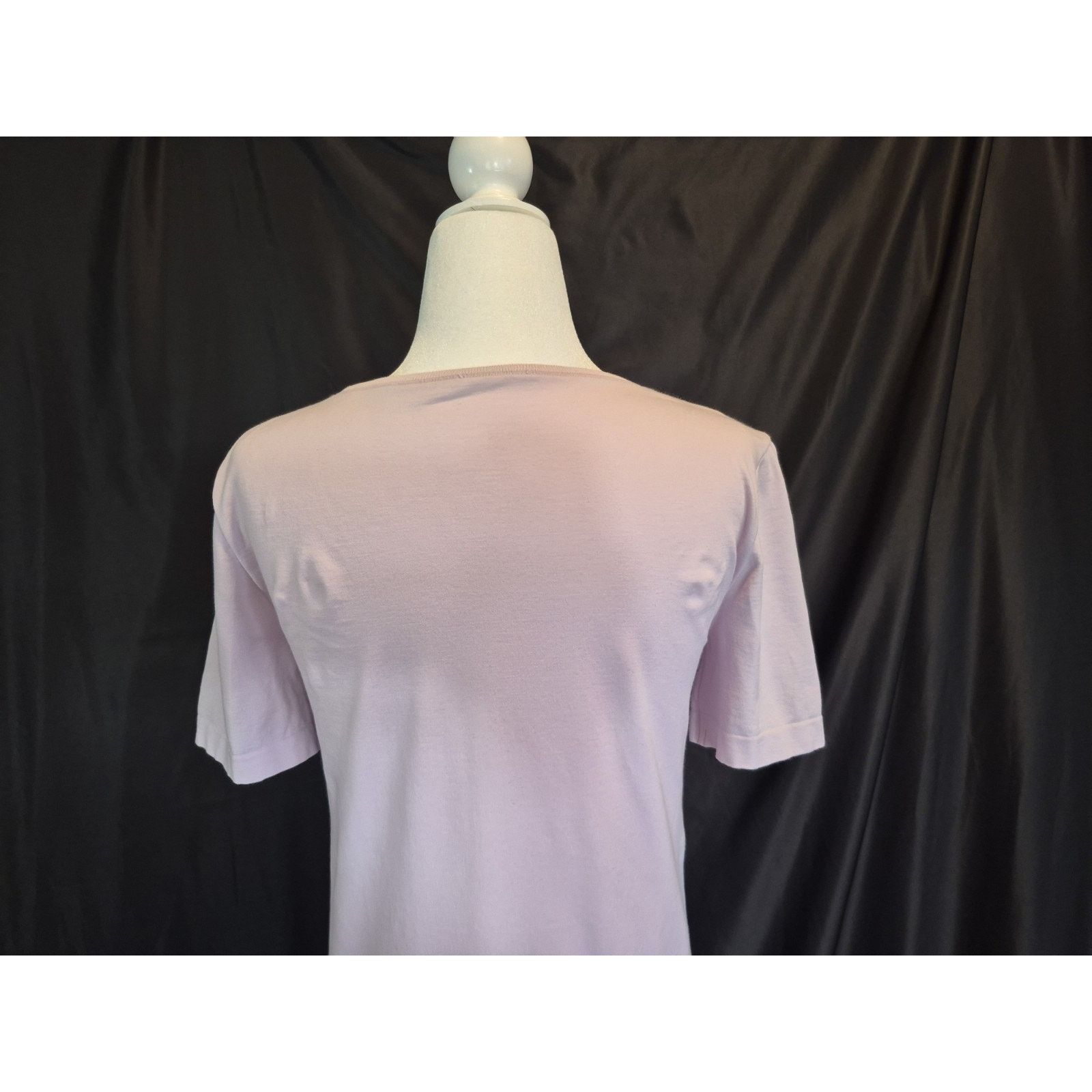 Wolford Wolford Womens Light Pink Cottone Nylon V-Neck Top Medium Size M / US 6-8 / IT 42-44 - 5 Thumbnail