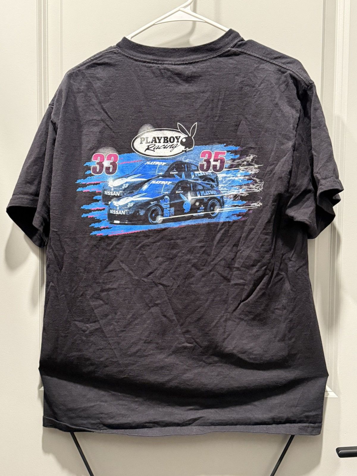 Delta × Playboy × Vintage Vintage Playboy Racing Tee Size US M / EU 48-50 / 2 - 2 Thumbnail