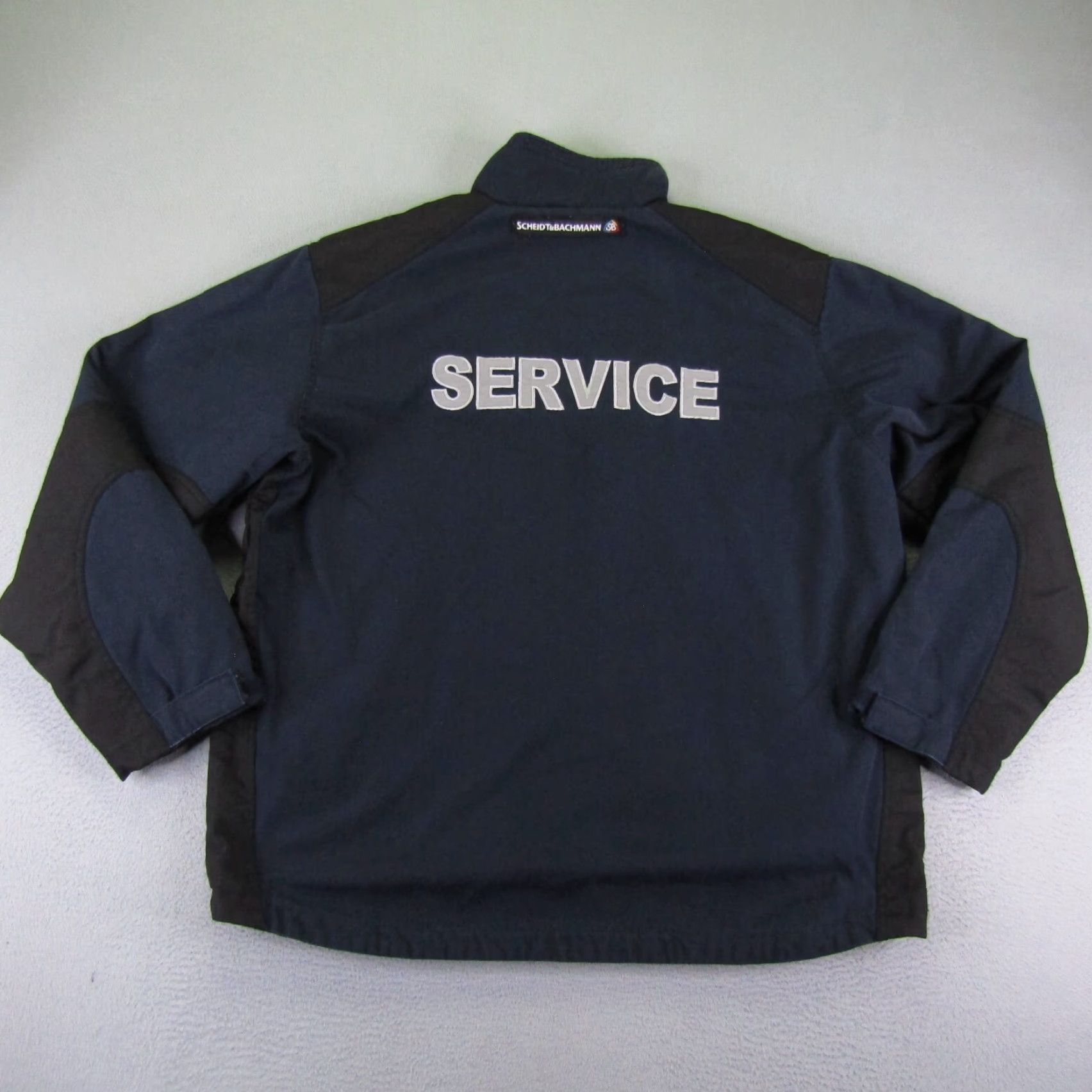 Vintage VINTAGE Russell Jacket Mens Extra Large Blue Heavy Duty Workwear Fleece Lined Coat 017M Size US XL / EU 56 / 4 - 7 Thumbnail