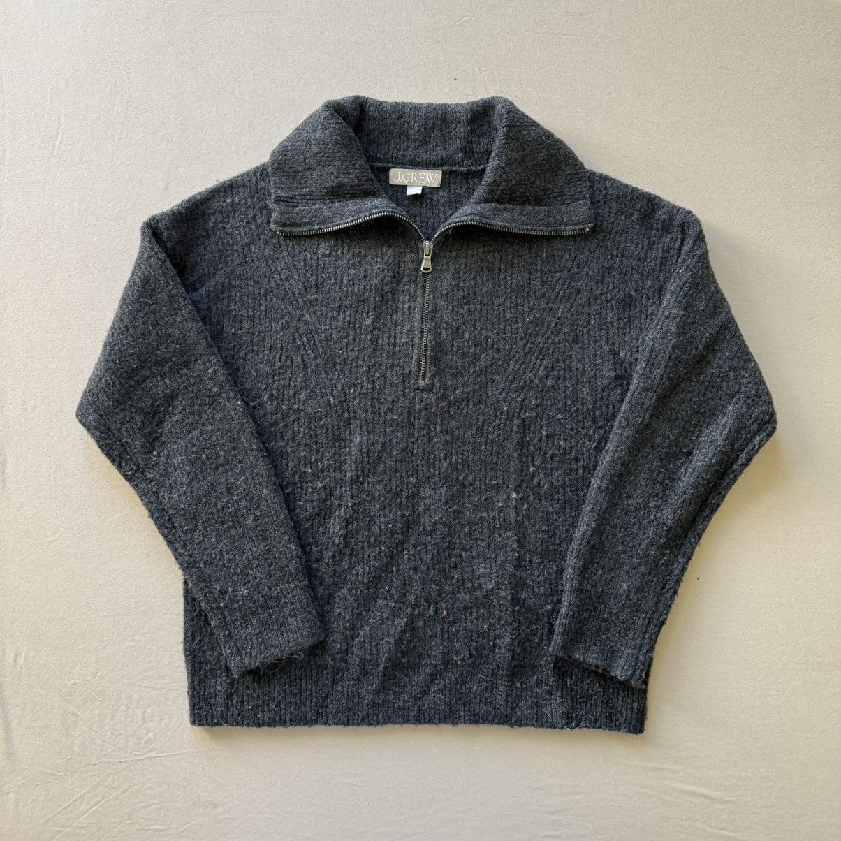 J.Crew J.Crew Half-zip Wool stretch sweater Size XS / US 0-2 / IT 36-38 - 1 Thumbnail
