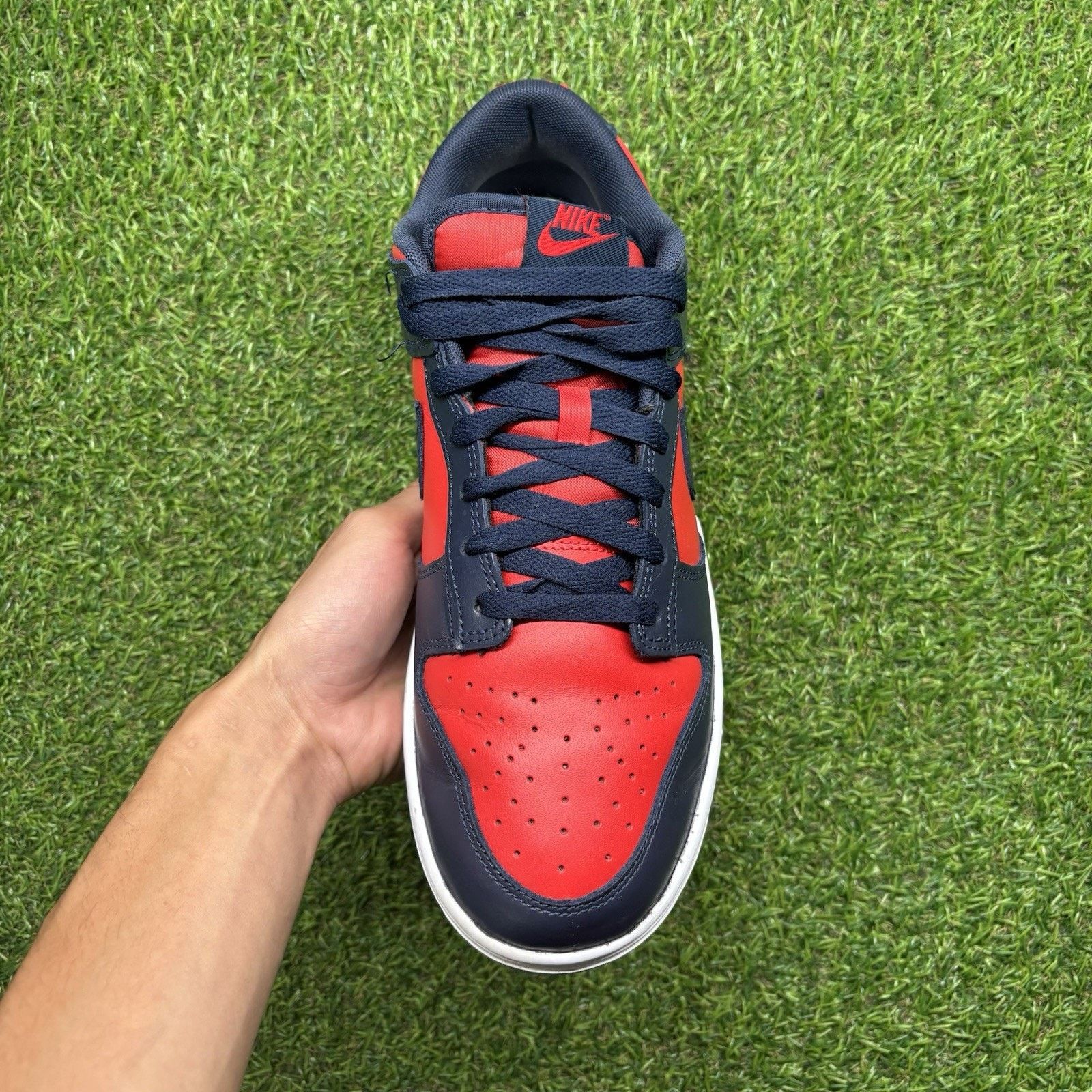 Nike Size 11 - Nike Dunk Retro 2024 Low Navy Red |GOOD CONDITION! Size US 11 / EU 44 - 11 Thumbnail