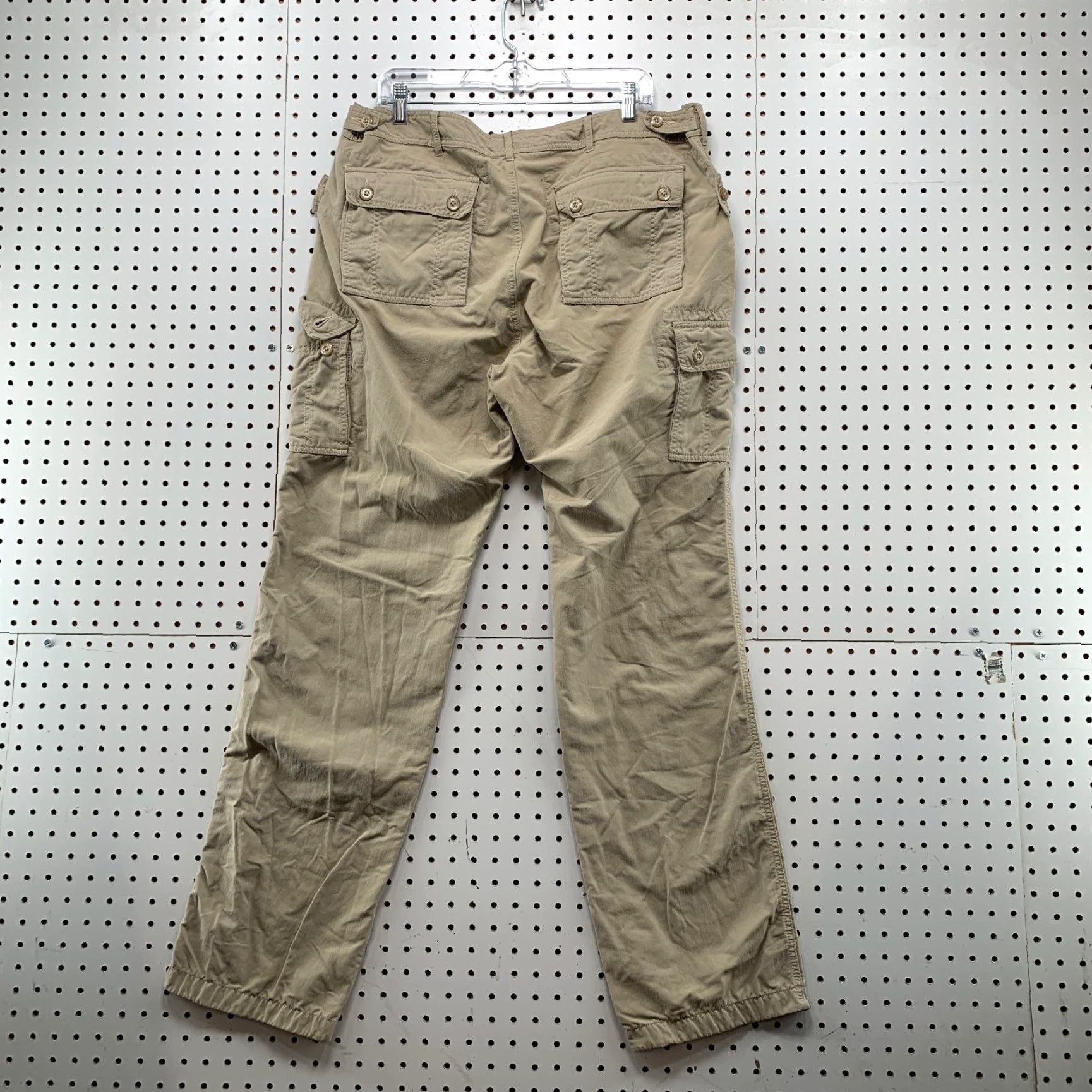 Vintage Clothing Arts Pants Mens Beige 38x34 P Cubed Pick Pocket Proof Business Travel Pants Size US 38 / EU 54 - 6 Thumbnail