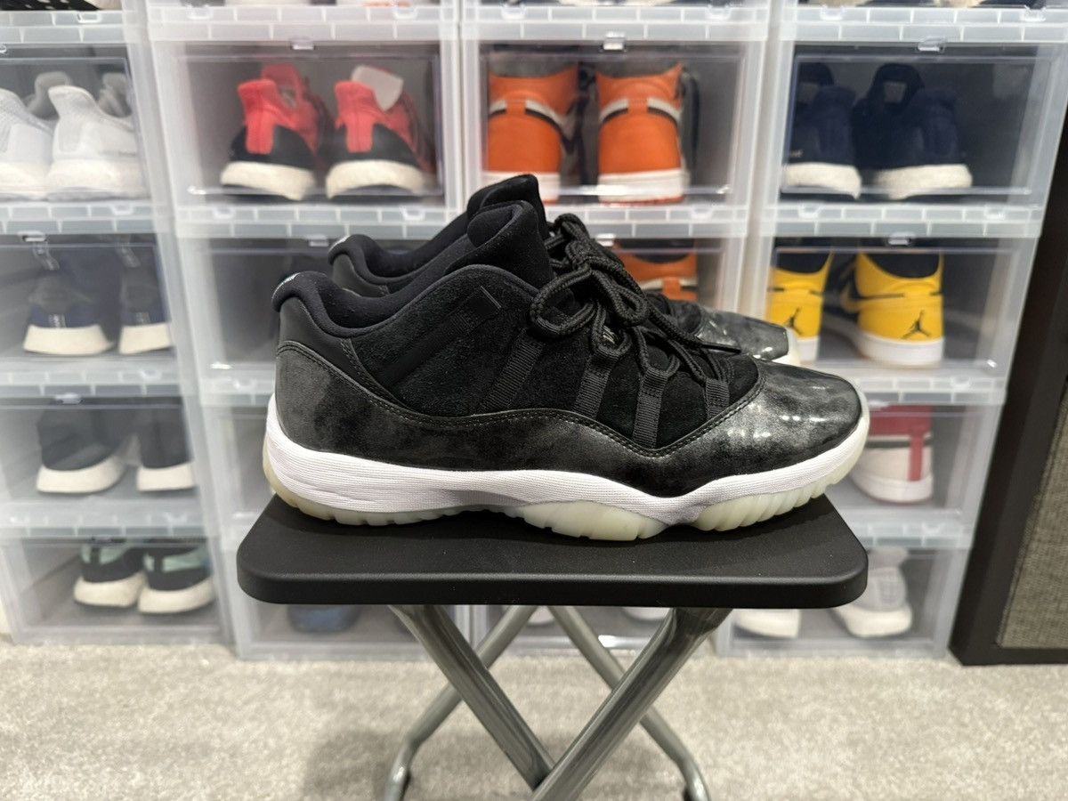 Jordan Brand Jordan 11 Retro Low - Barons - 2017 Size US 10.5 / EU 43-44 - 1 Thumbnail