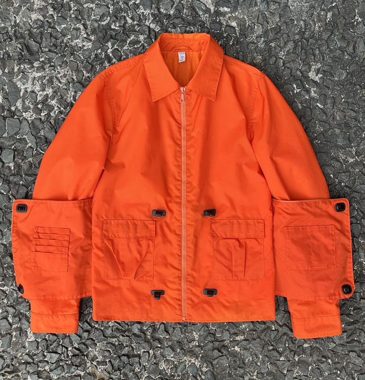 Miu Miu Rare Archive Miu Miu FW1999 Utility Stealth Pocket Jacket Size US XS / EU 42 / 0 - 7 Thumbnail