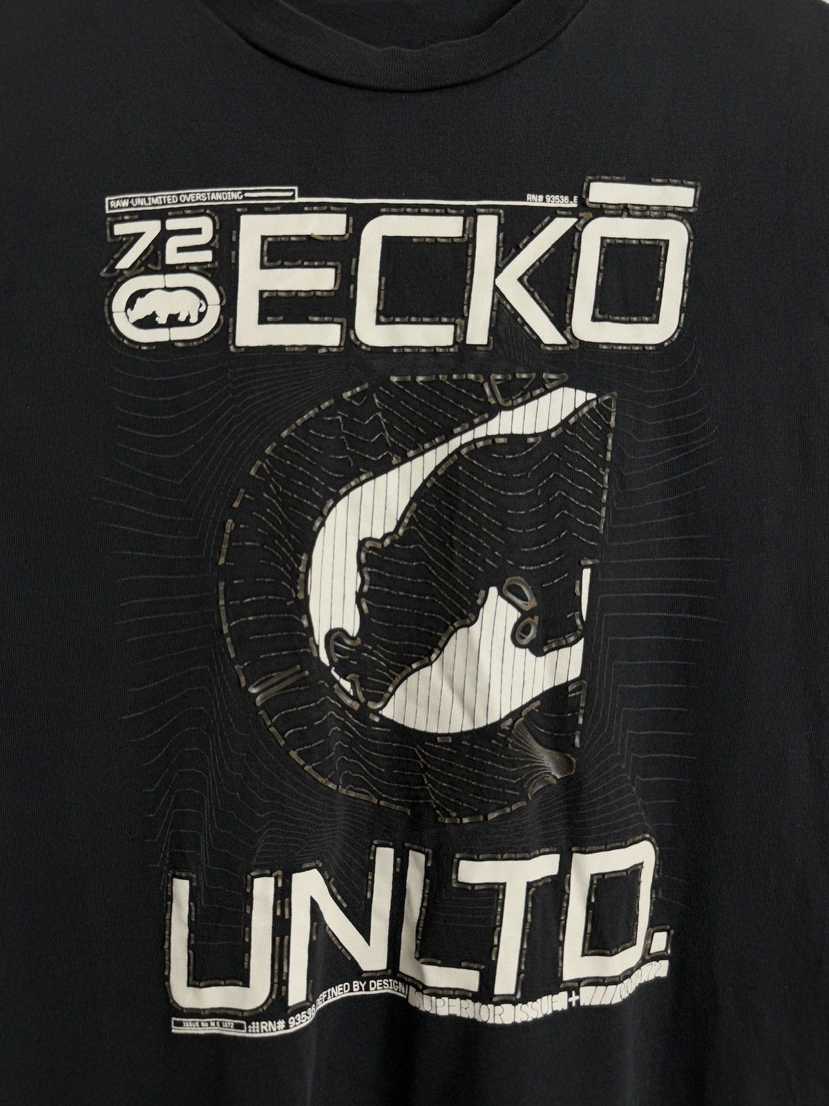 Ecko Unltd. × Vintage Vintage y2k Ecko Unltd baggy t-shirt / tee S skate hiphop rap Size US S / EU 44-46 / 1 - 3 Thumbnail