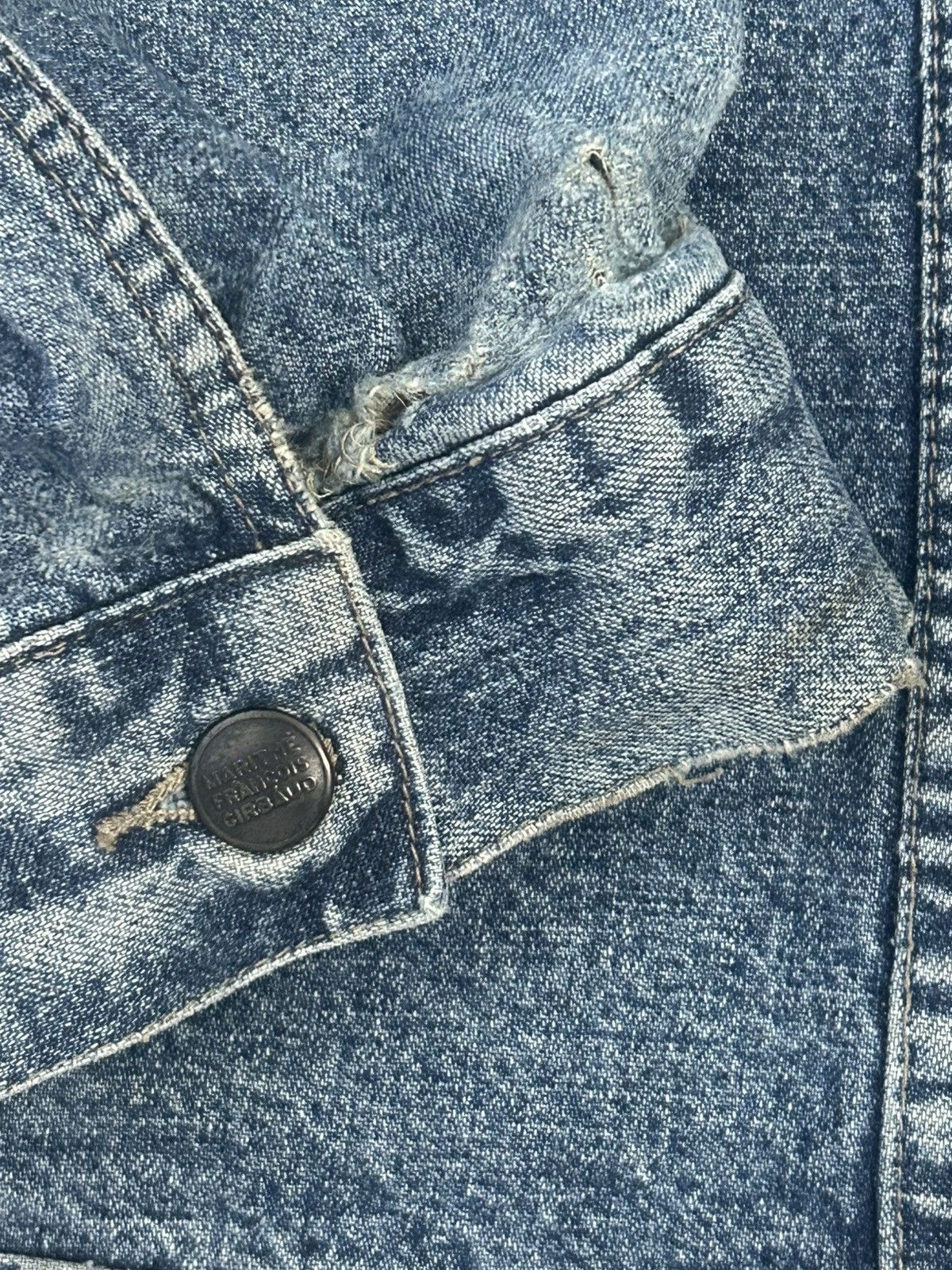 Japanese Brand Vintage Marithe Francois Girbaud Blue Denim Chire Jacket Size US XXL / EU 58 / 5 - 13 Thumbnail