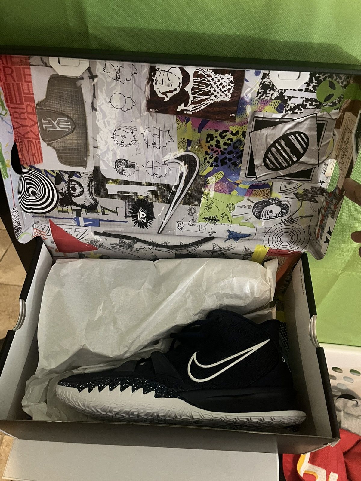 Nike Nike Kyrie 7 TB “Midnight Navy” Size US 11 / EU 44 - 9 Thumbnail