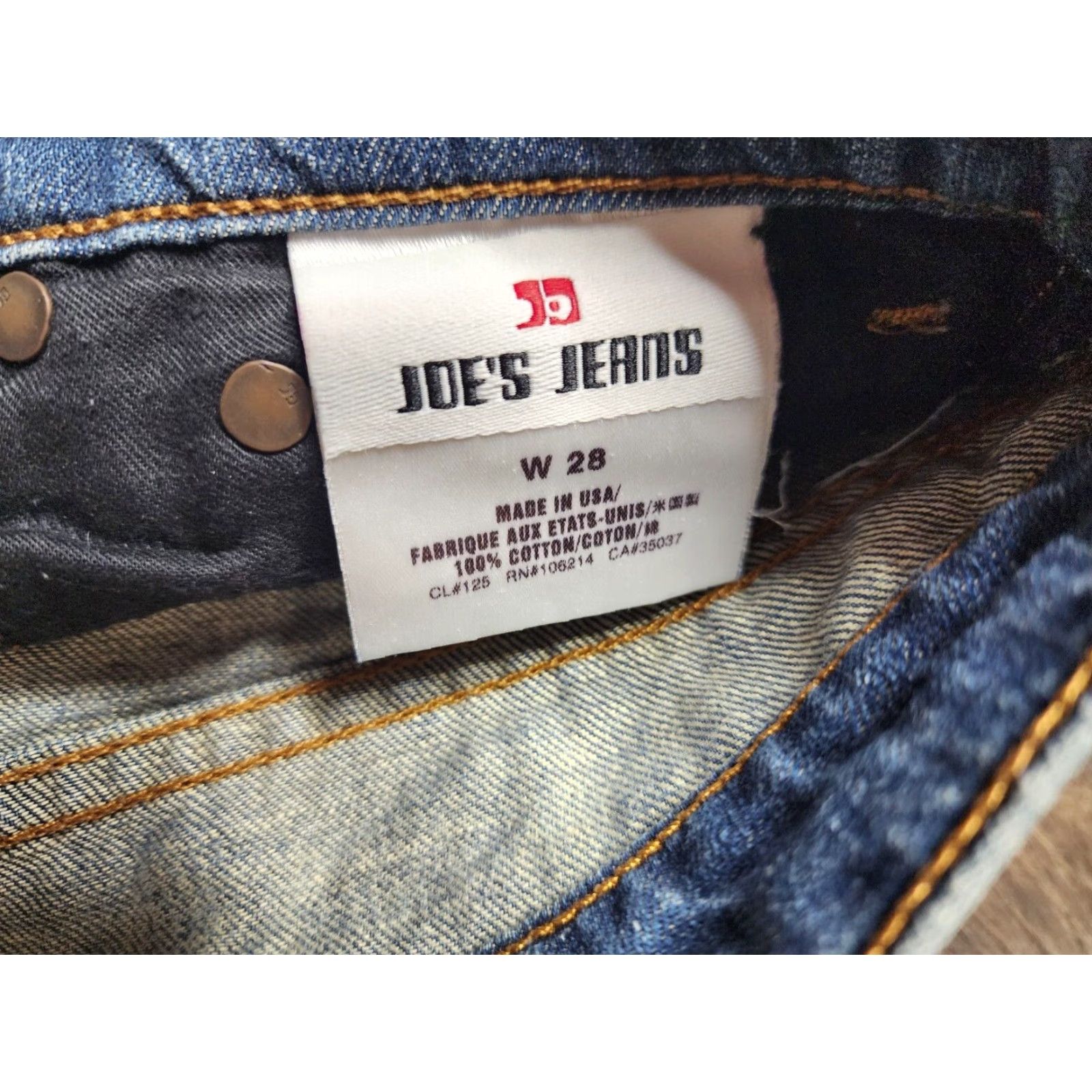 Vintage VINTAGE Joe's Jeans Denim Cut Off Shorts W 28 Short Jeans Shorts" Size 28" / US 6 / IT 42 - 6 Thumbnail