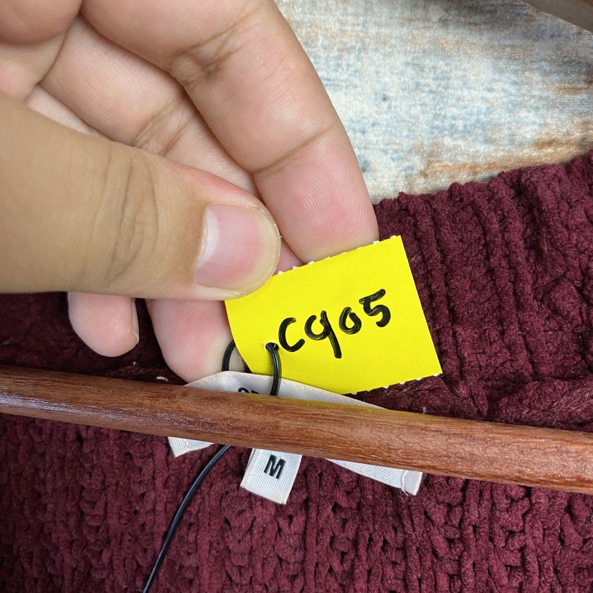 Global Work DL Global Work Red Cardigan Knitwear #C905 Size US M / EU 48-50 / 2 - 9 Thumbnail