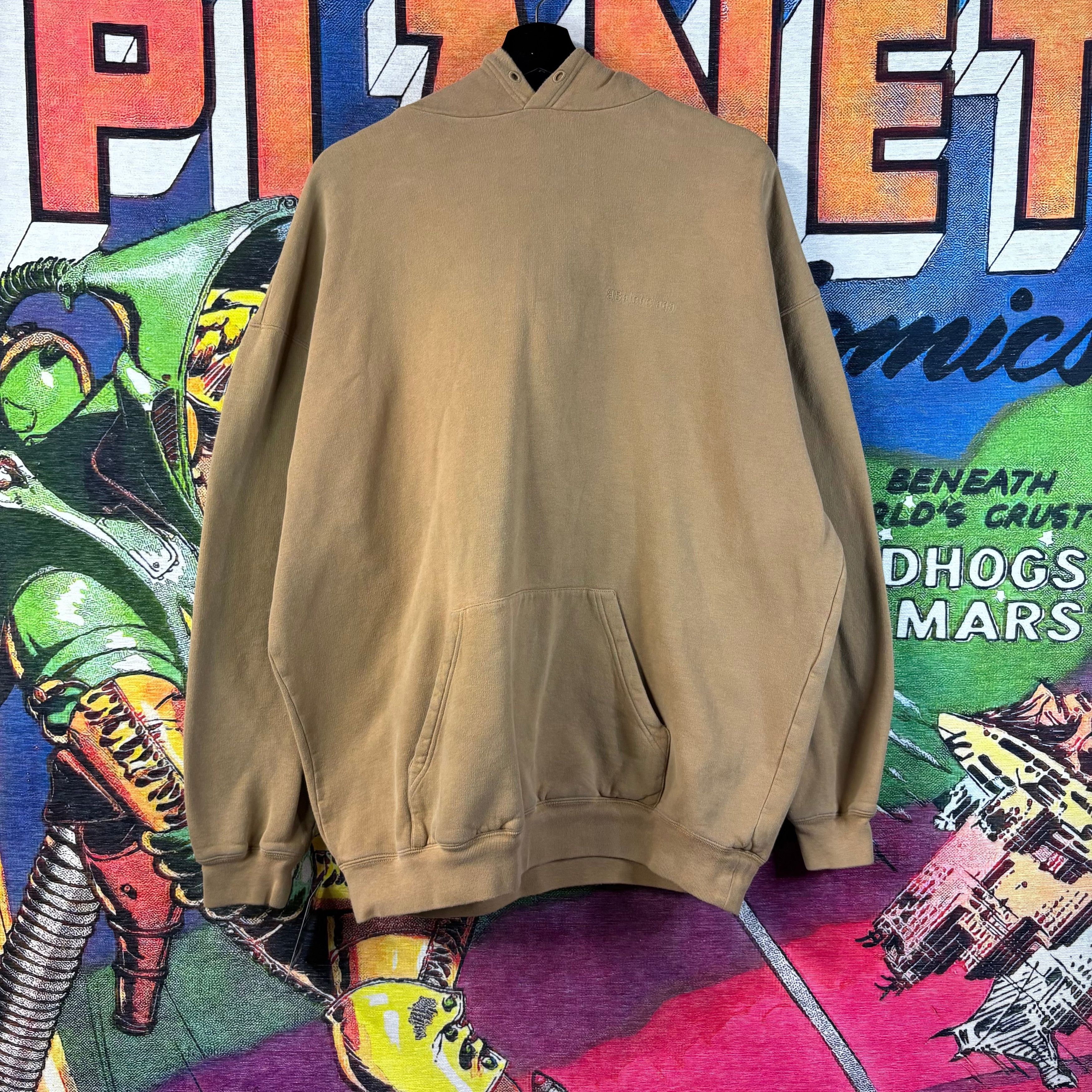 Balenciaga Wheat Hoodie Size Medium