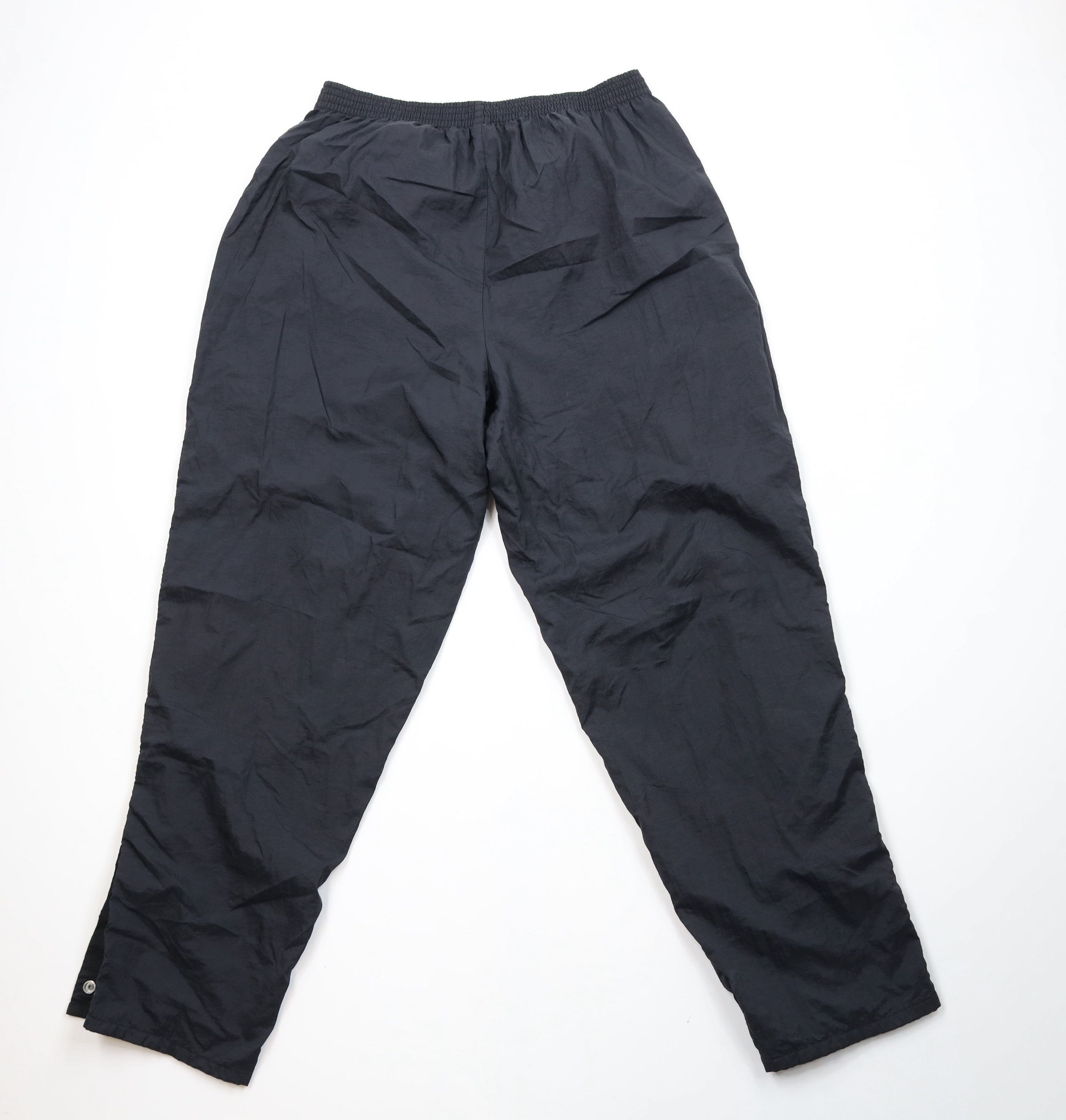 Russell Athletic × Vintage Vintage 90s Russell Athletic Windbreaker Pants Black USA Size US 38 / EU 54 - 9 Thumbnail
