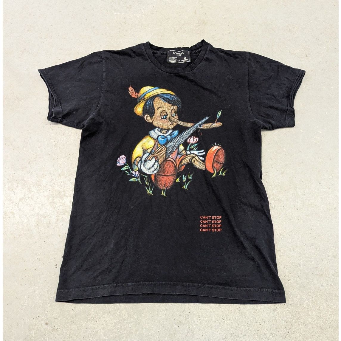 DOMREBEL Domrebel Montreal Pinocchio Can't Stop t-shirt Size US M / EU 48-50 / 2 - 1 Thumbnail