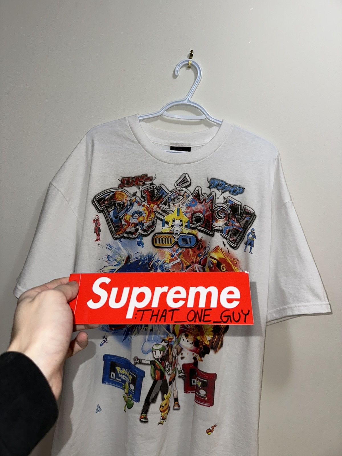 Darien Bruze × Pokemon D Bruze Origins Tee Gen 3 Pokémon T-Shirt White XXL Size US XXL / EU 58 / 5 - 4 Thumbnail