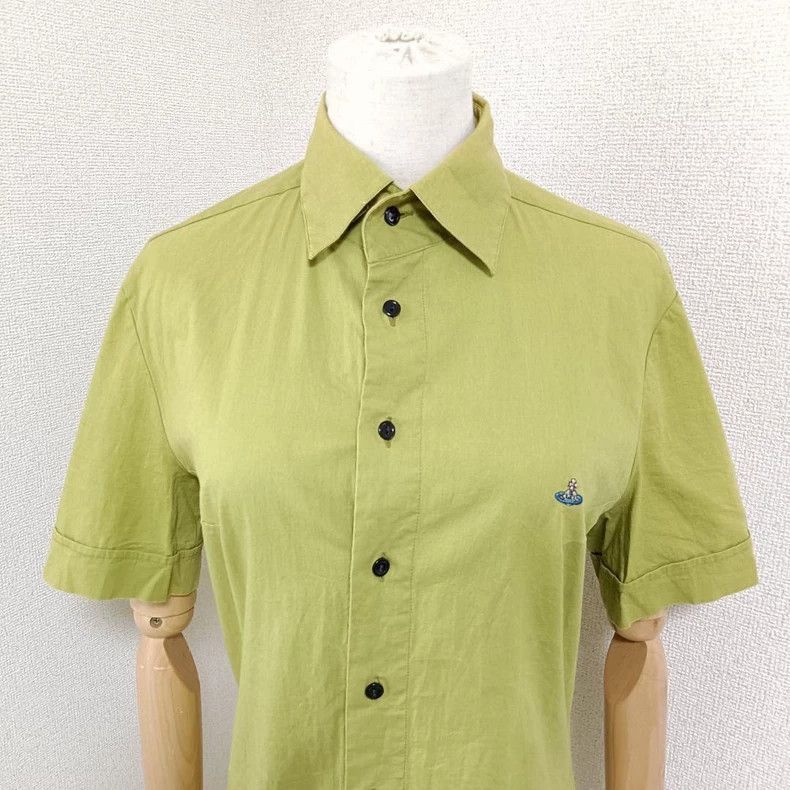 Vivienne Westwood Vivienne Westwood Fresh green shirt, short sleeves Size US M / EU 48-50 / 2 - 6 Thumbnail