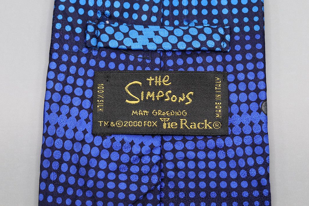 Other Vintage 2000 Bart Simpson Silk Tie – The Simpsons Size ONE SIZE - 3 Thumbnail