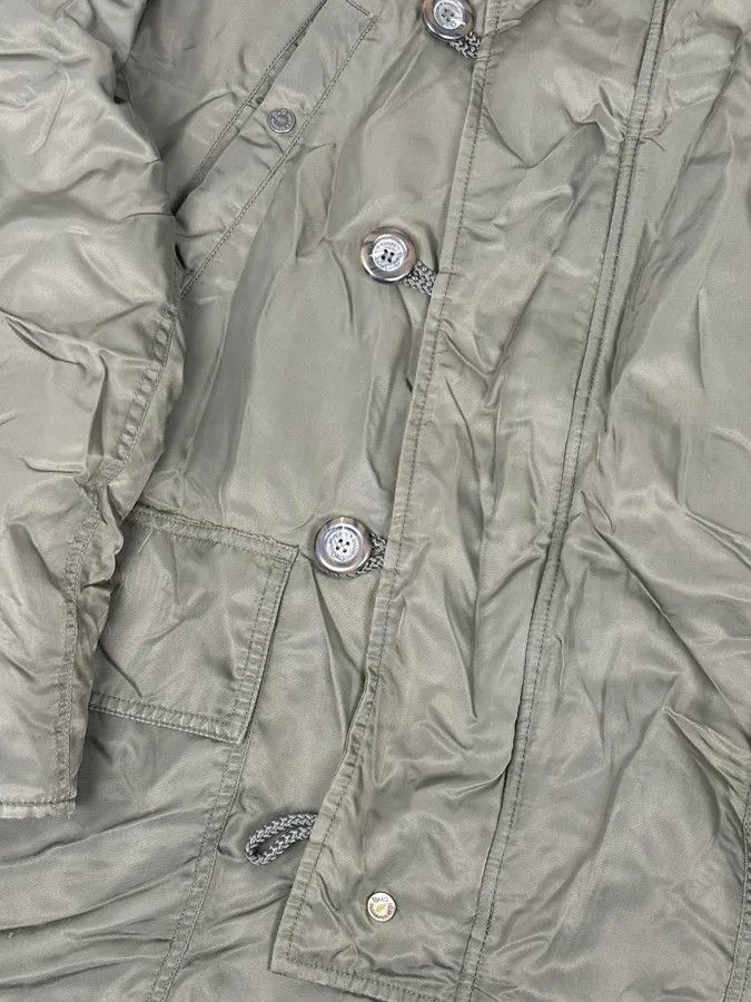 Dolce & Gabbana AW2003 Dolce & Gabbana Military Green Hooded Long Aviator Jacket Size US M / EU 48-50 / 2 - 11 Thumbnail