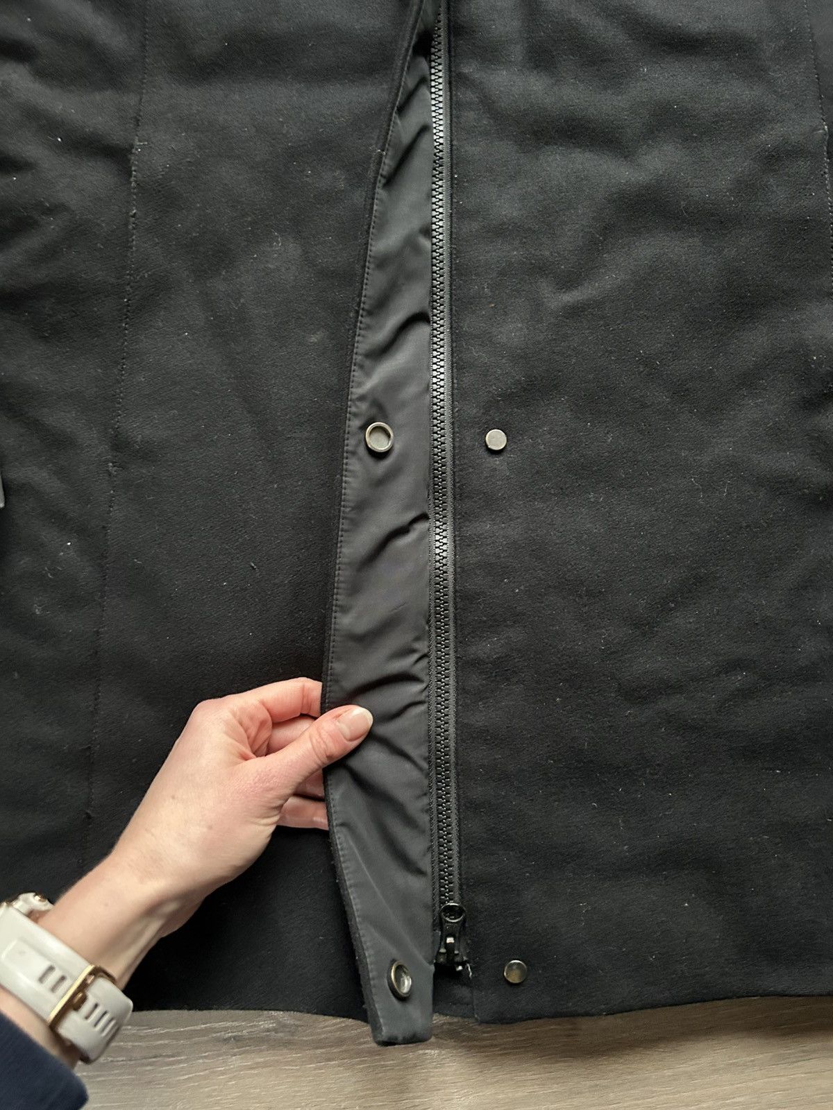 Fusalp Fusalp black wool city coat XL 42 Size XL / US 12-14 / IT 48-50 - 8 Thumbnail