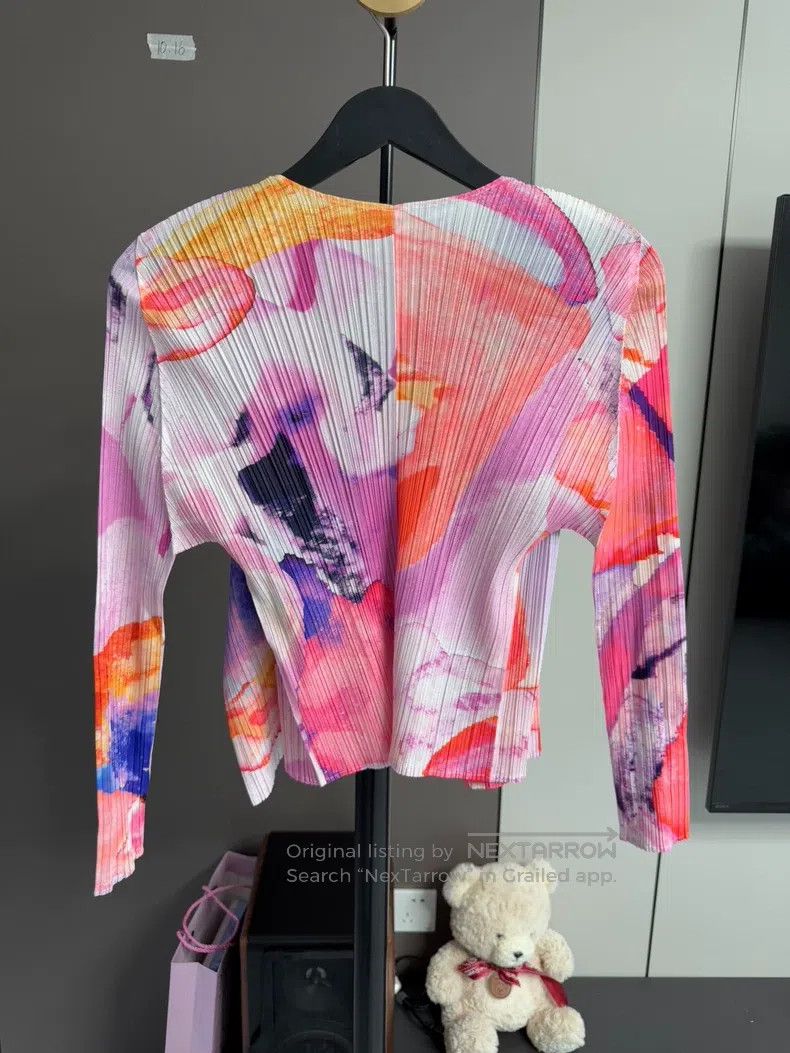 Issey Miyake Issey Miyake Waltz Series Cardigan Size L / US 10 / IT 46 - 2 Thumbnail