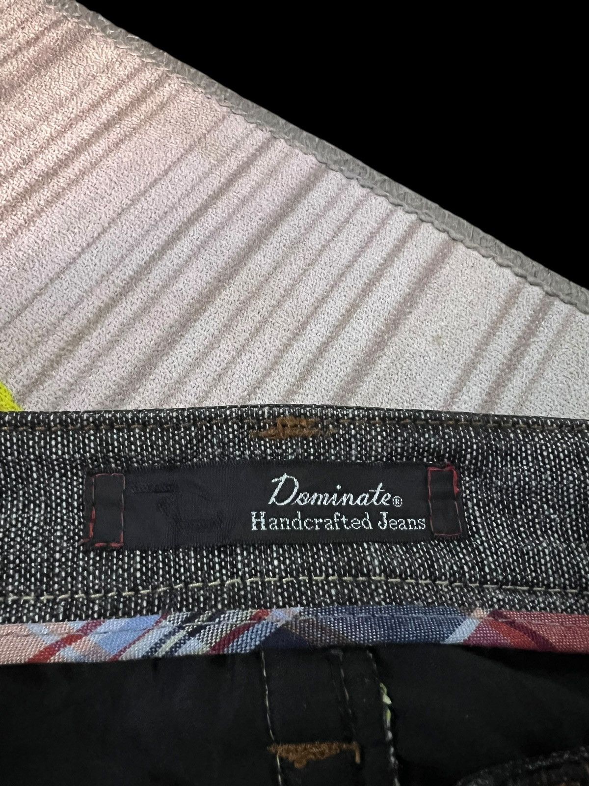 If Six Was Nine × Le Grande Bleu (L.G.B.) VINTAGE 90’S STYLE DOMINATE HANDCRAFTED NICE DESIGN JEANS Size US 32 / EU 48 - 11 Thumbnail