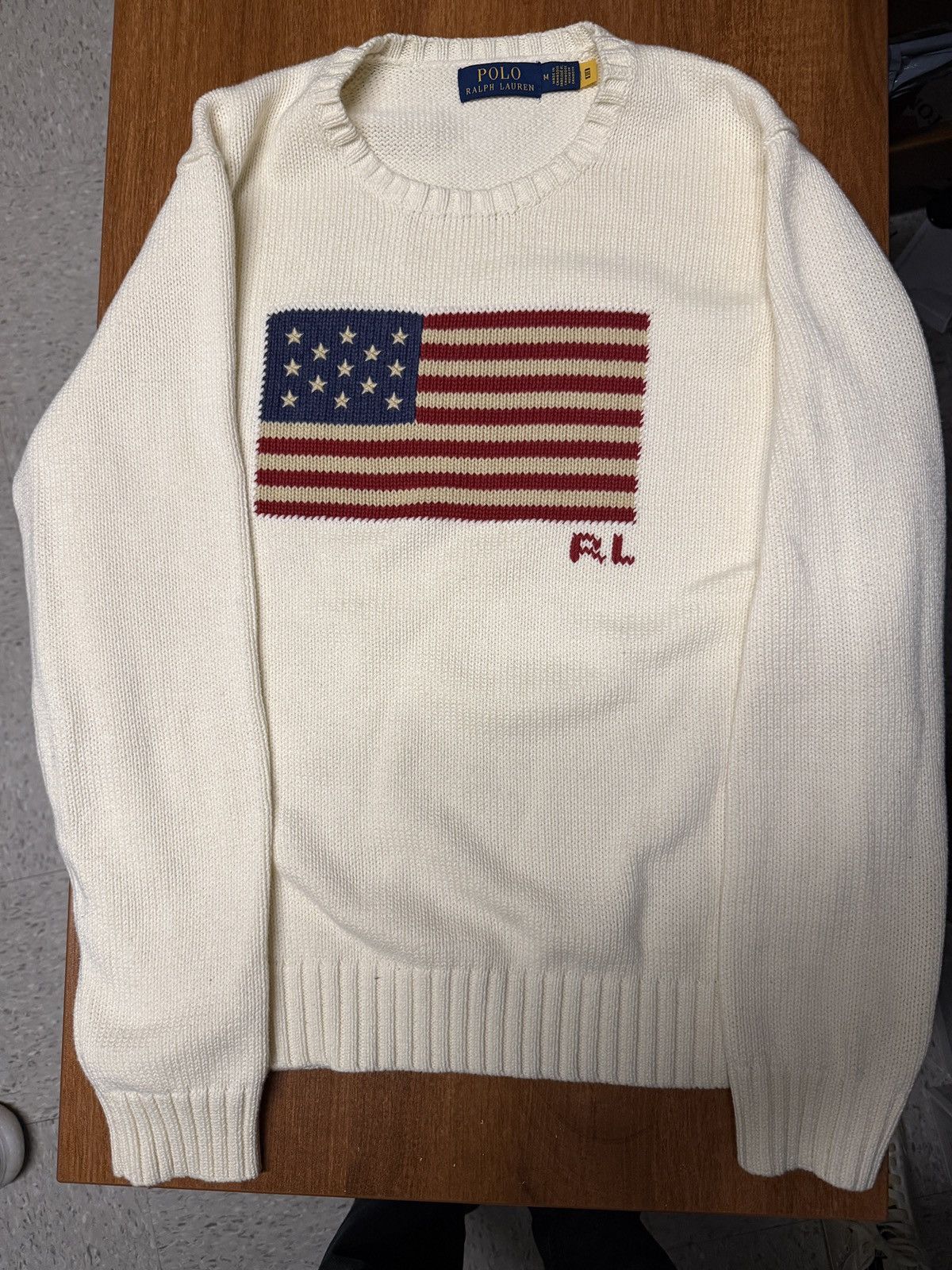 Polo Ralph Lauren Polo Ralph Lauren USA Flag Sweater Size US M / EU 48-50 / 2 - 1 Thumbnail