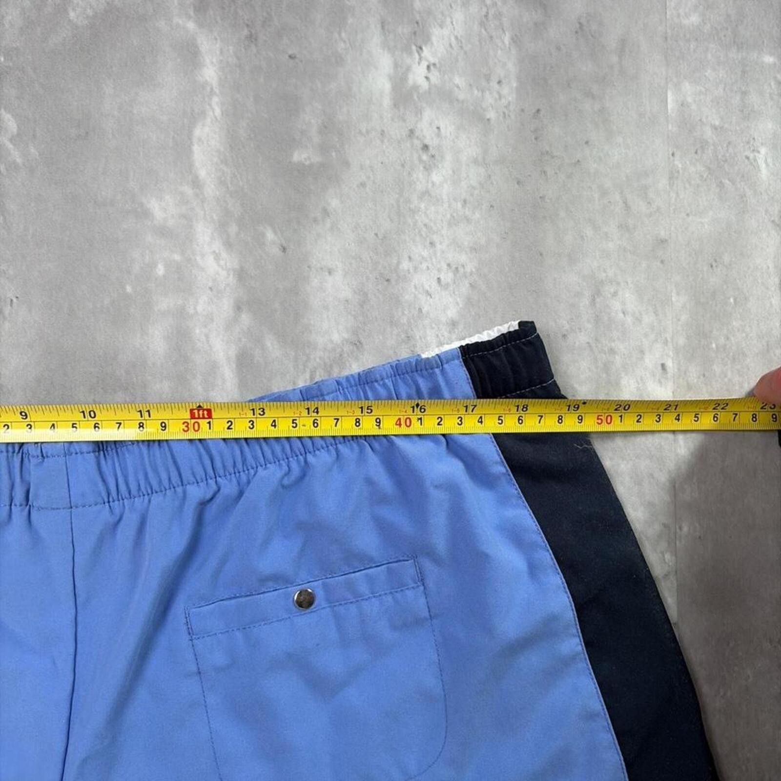 Nike Y2K Light Blue Nike Swoosh Mini Dri Fit Shorts Size US 36 / EU 52 - 6 Thumbnail