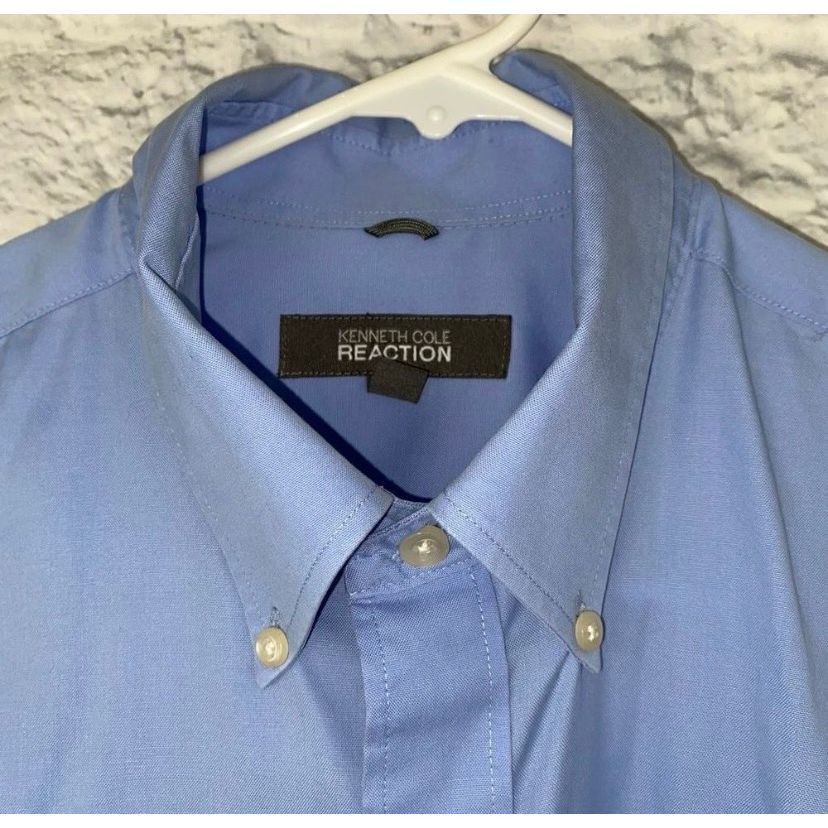 Kenneth Cole Kenneth Cole reaction regular fit 100% cotton button down shirt Size US L / EU 52-54 / 3 - 5 Thumbnail