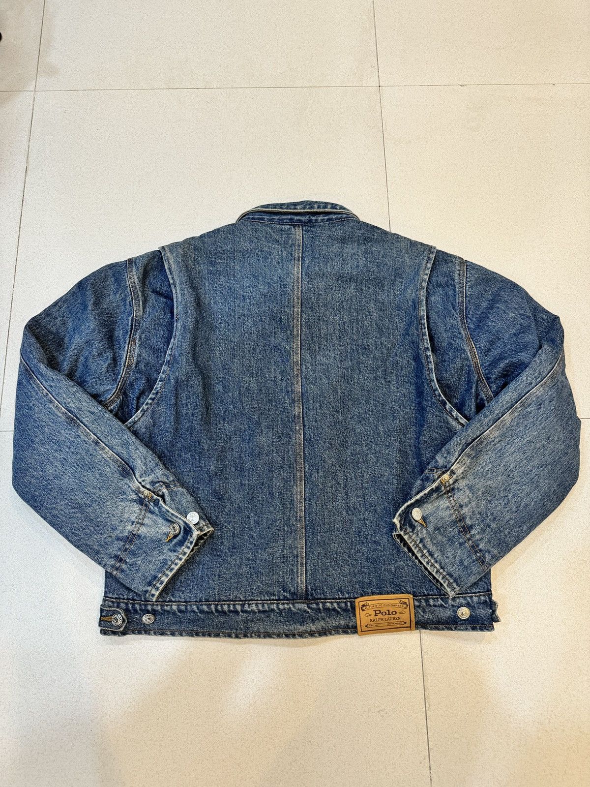 Polo Ralph Lauren × RRL Ralph Lauren Polo Ralph Lauren Type 2 Blanket Lined Denim Jacket Size US L / EU 52-54 / 3 - 2 Thumbnail