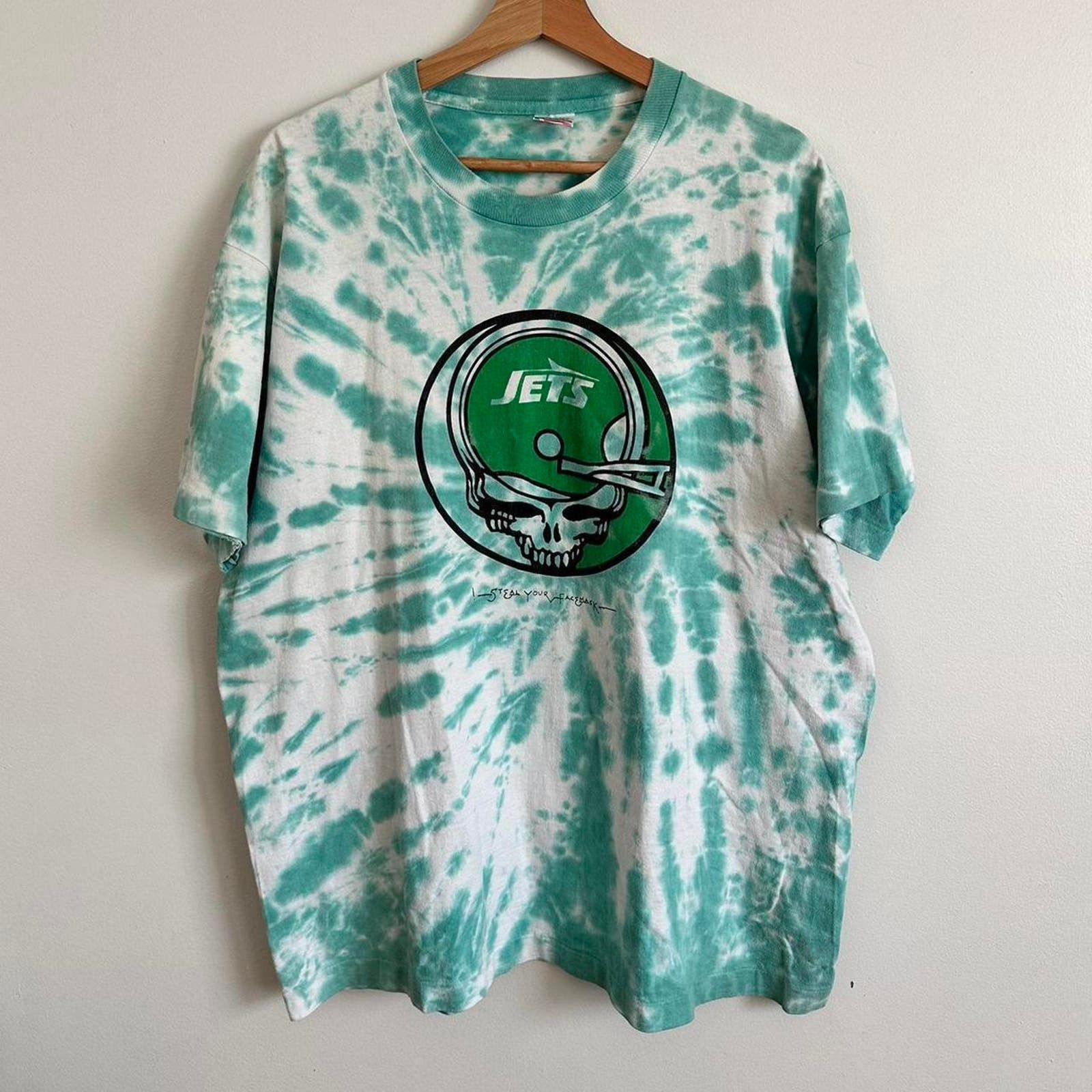 image of Fruit Of The Loom Vintage Grateful Dead Jets Shirt, Men's (Size XL)