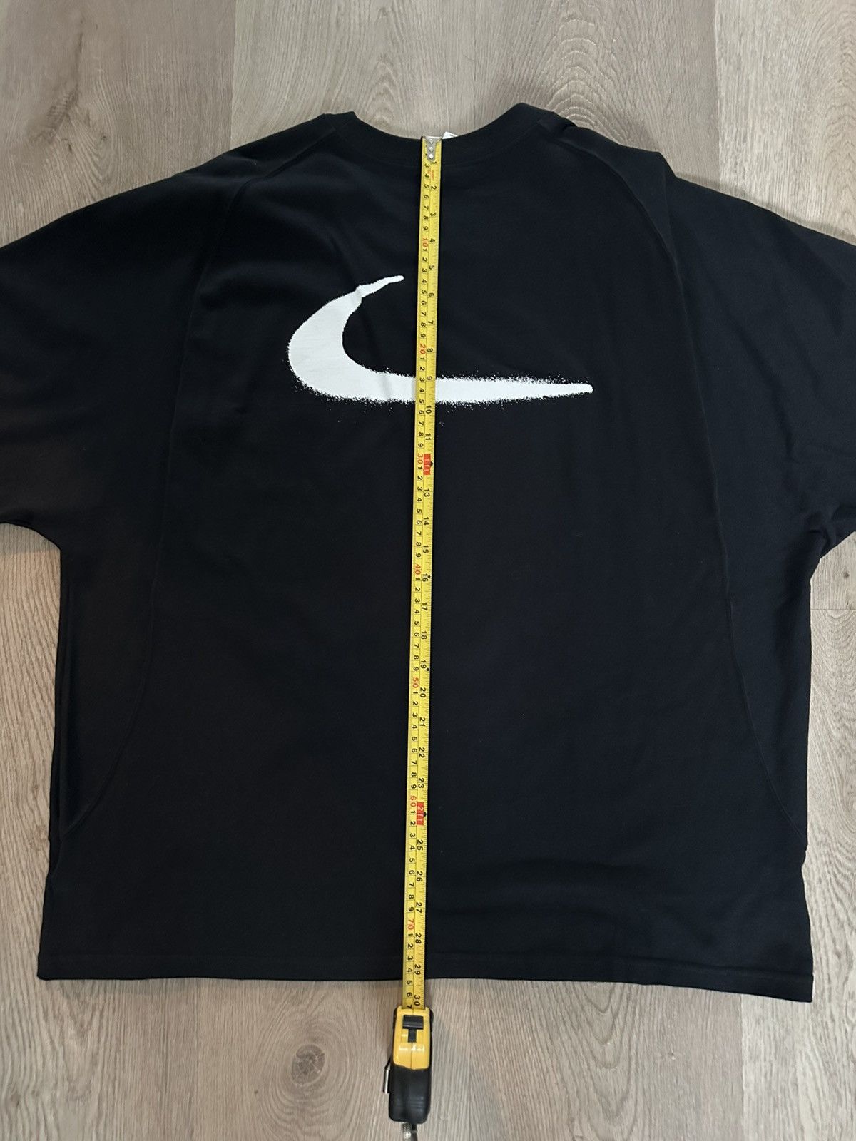 Nike × Off-White Nike Off-White Virgil Spray Paint Dot Tee Size XXL Black Size US XL / EU 56 / 4 - 3 Thumbnail