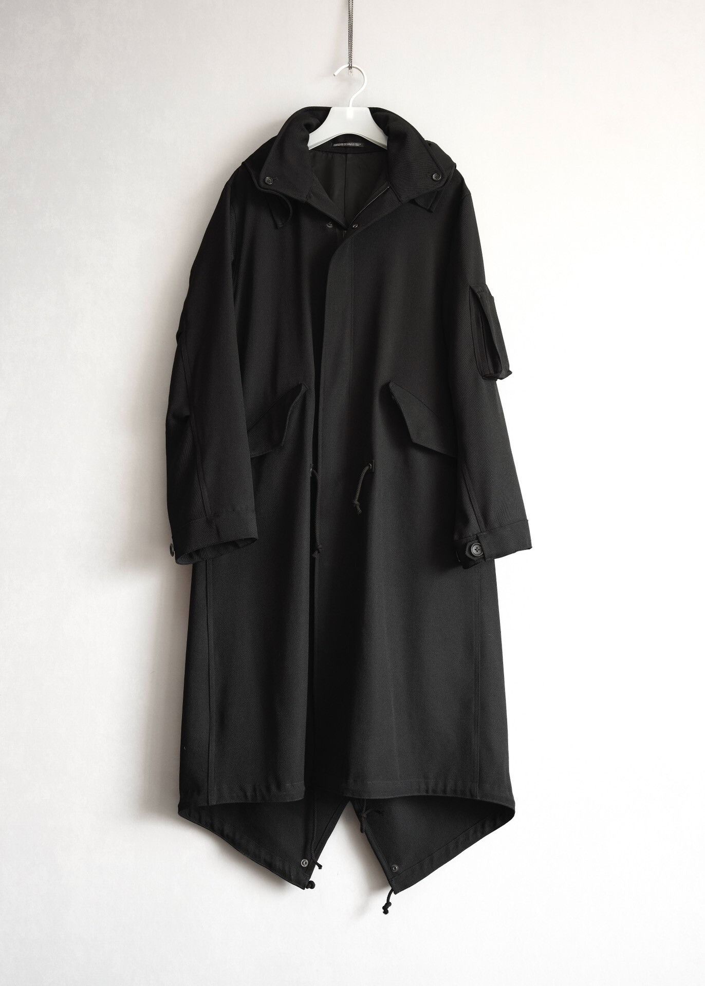 Yohji Yamamoto Yohji Yamamoto Fishtail Parka Coat Size US S / EU 44-46 / 1 - 1 Thumbnail