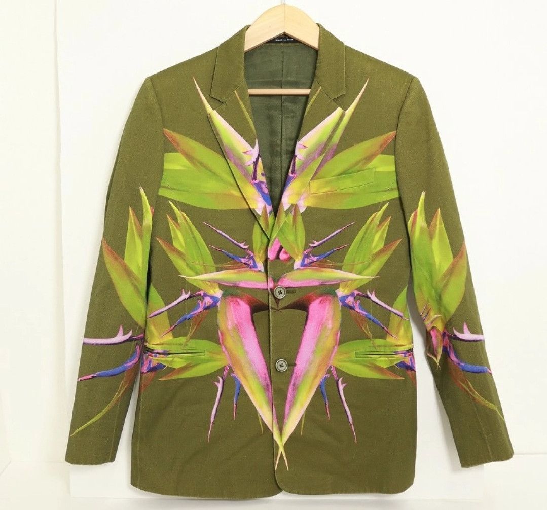 Givenchy Givenchy 12ss bird of paradise jacket khaki 44 Size US S / EU 44-46 / 1 - 1 Thumbnail
